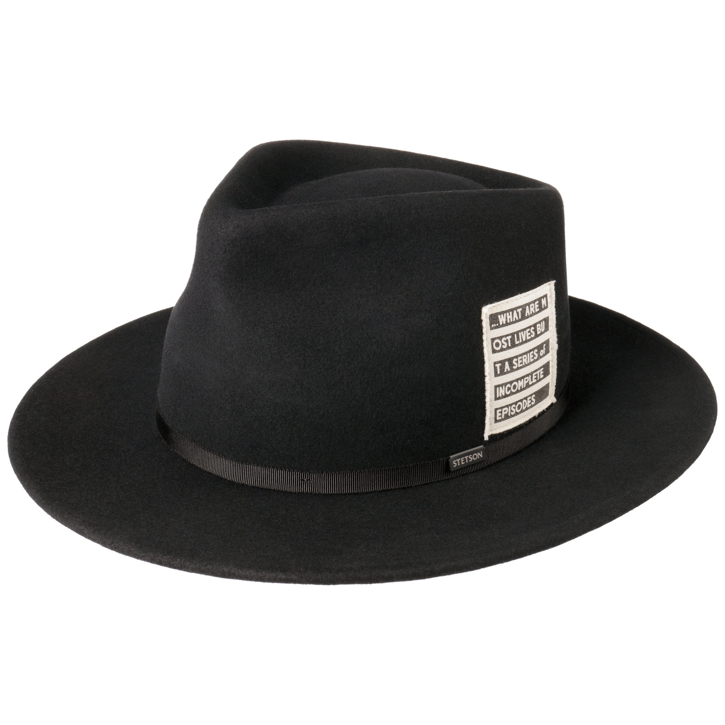 Stetson Fedora Woolfelt Episodes Cashmere Traveller