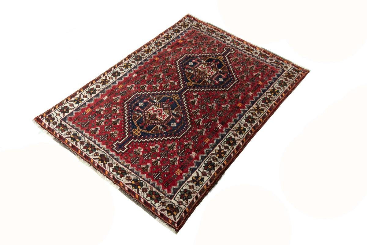 Handgeknüpfter Orientteppich mm 10 / Orientteppich Perserteppich, Höhe: rechteckig, Shiraz 109x149 Nain Trading,