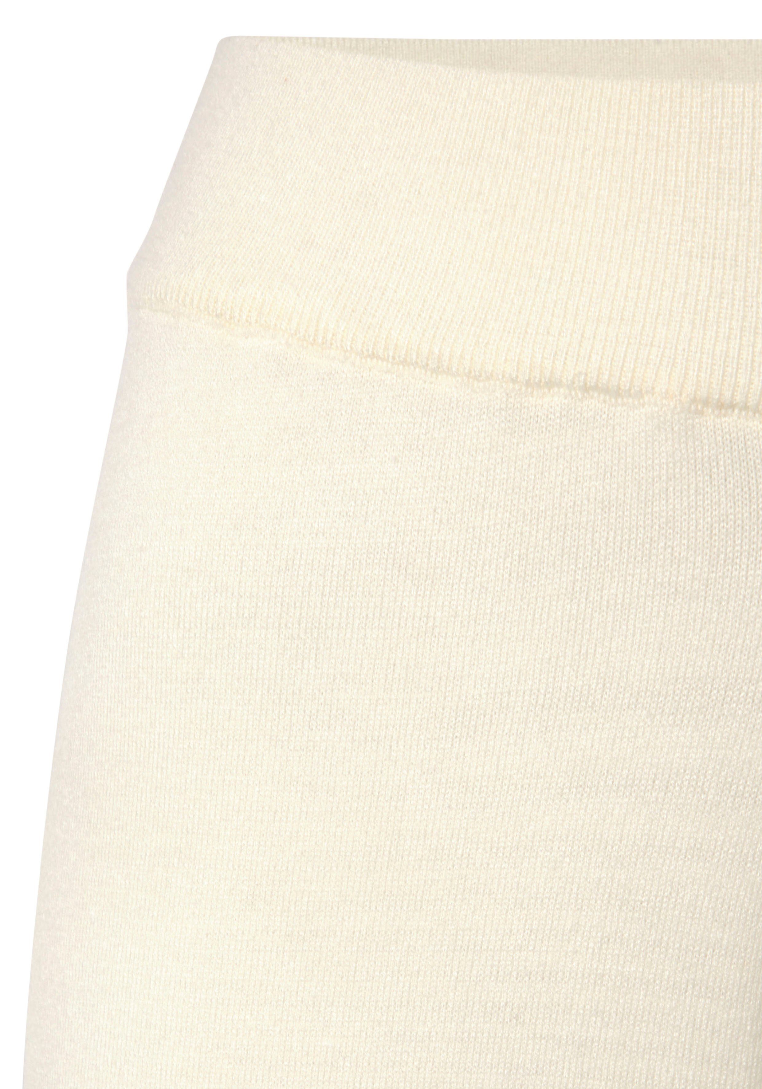 LASCANA Strickhose mit weitem Bein, Loungewear