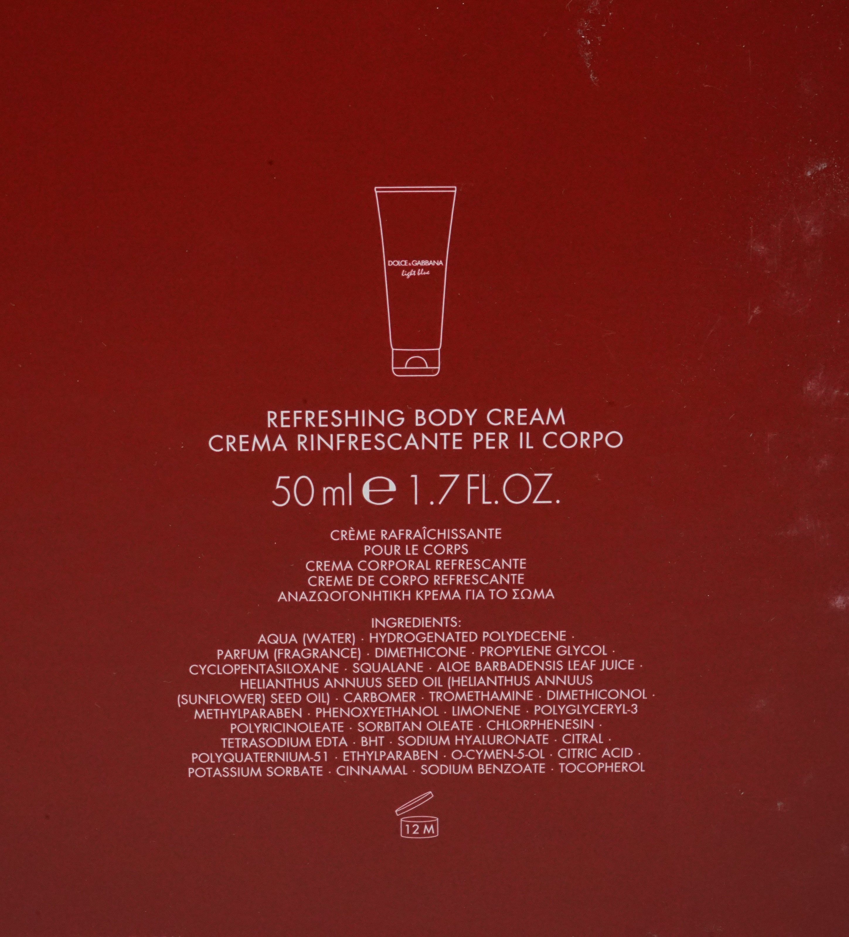 DOLCE & GABBANA Eau de Toilette Dolce & Gabbana light blue pour homme 75 ml + BC 50 ml