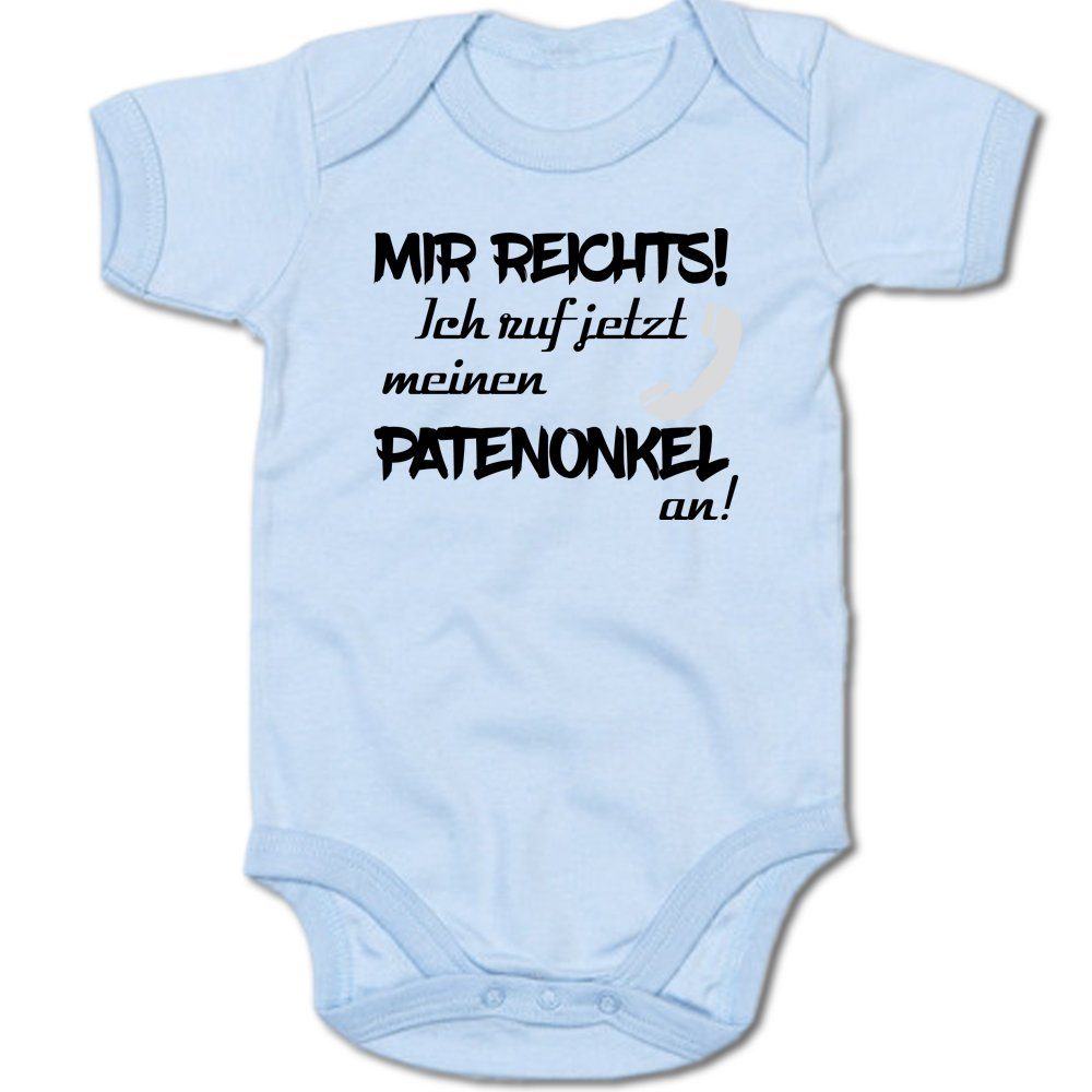 Ggraphics Kurzarmbody Baby Body Mir reichts! Ich ruf jetzt meinen