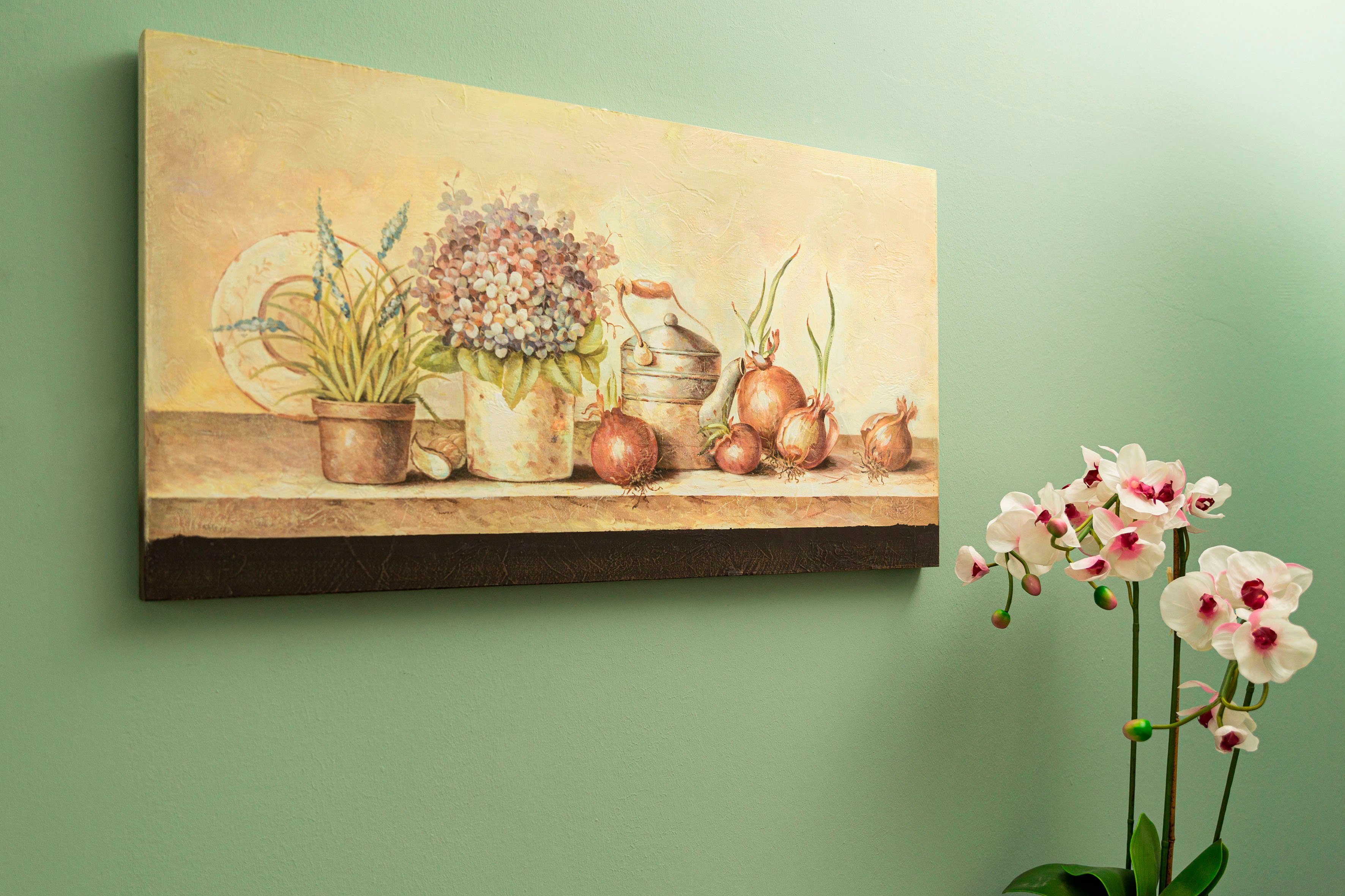 Wanddeko, 90x48 Kate, & cm, Wohnzimmer Motiv Wandbild Accessoires Myflair Möbel Früchte, & Blumen