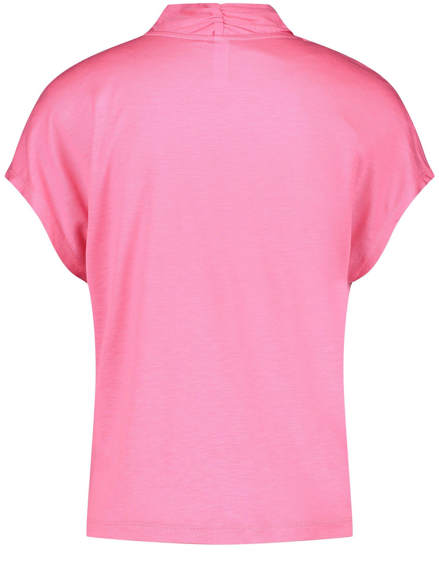 GERRY Schultern überschnittenen Pink mit Kurzarmshirt Kurzarmshirt Soft WEBER