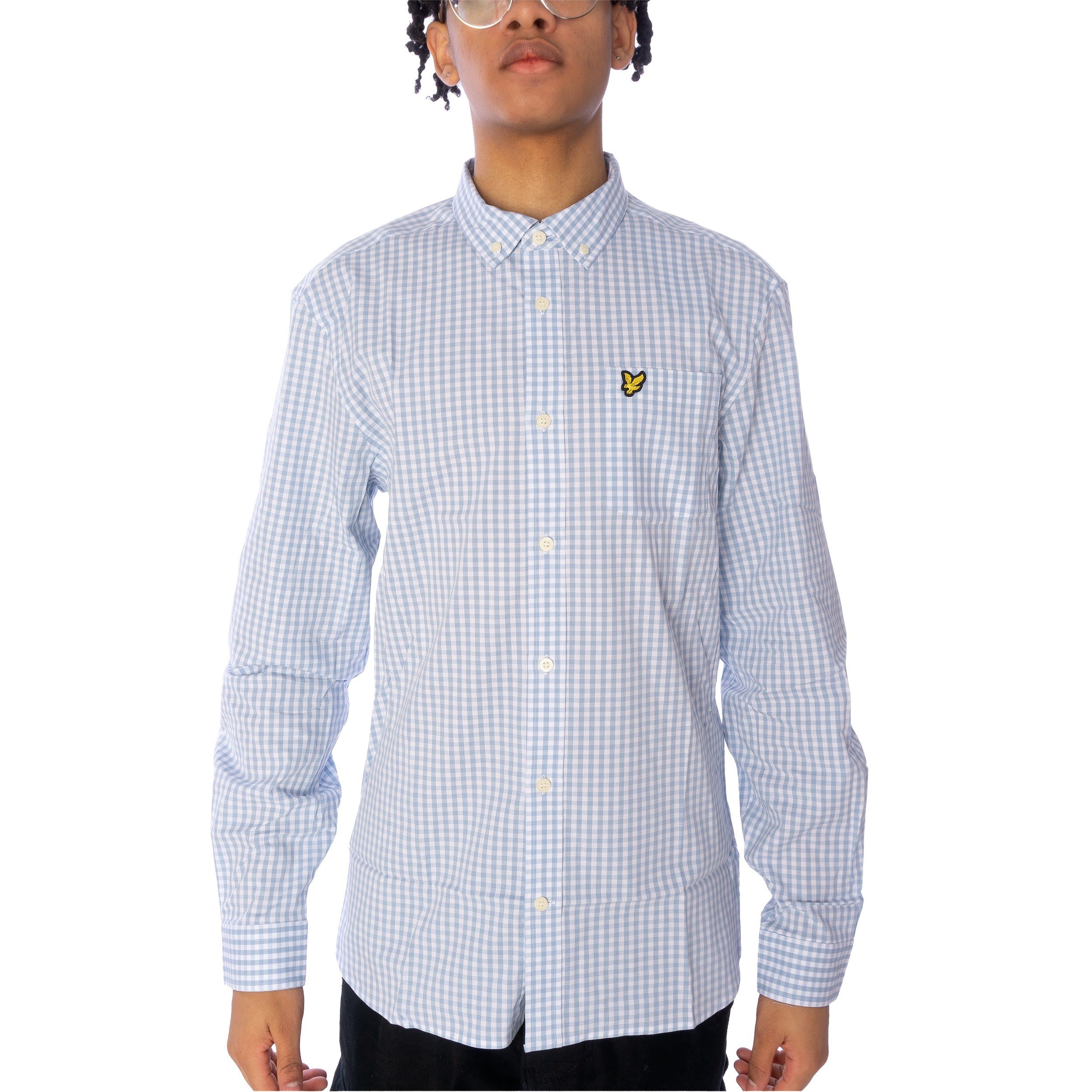 Lyle & Scott Langarmhemd Hemd Lyle&Scott günstig online kaufen