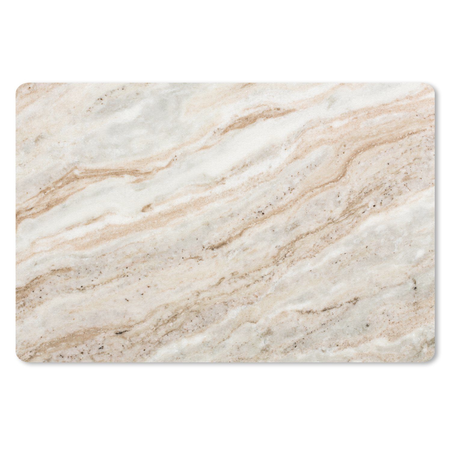 MuchoWow Mauspad Marmor - Steine - Quarz - Textur (1-St), Mouse pad Klein, Gaming Deko, PC Zubehör, 27x18 cm