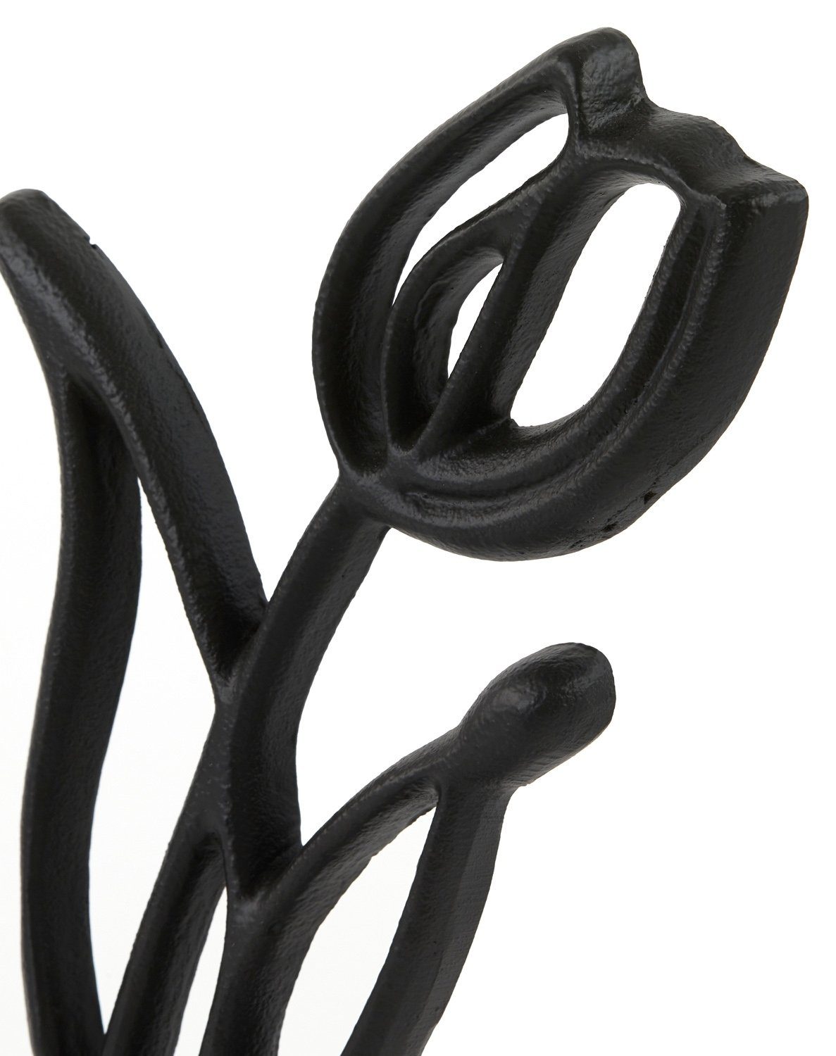 Light & Living Lampenschirm Tulpe TULIPANU, Schwarz, B 17 cm