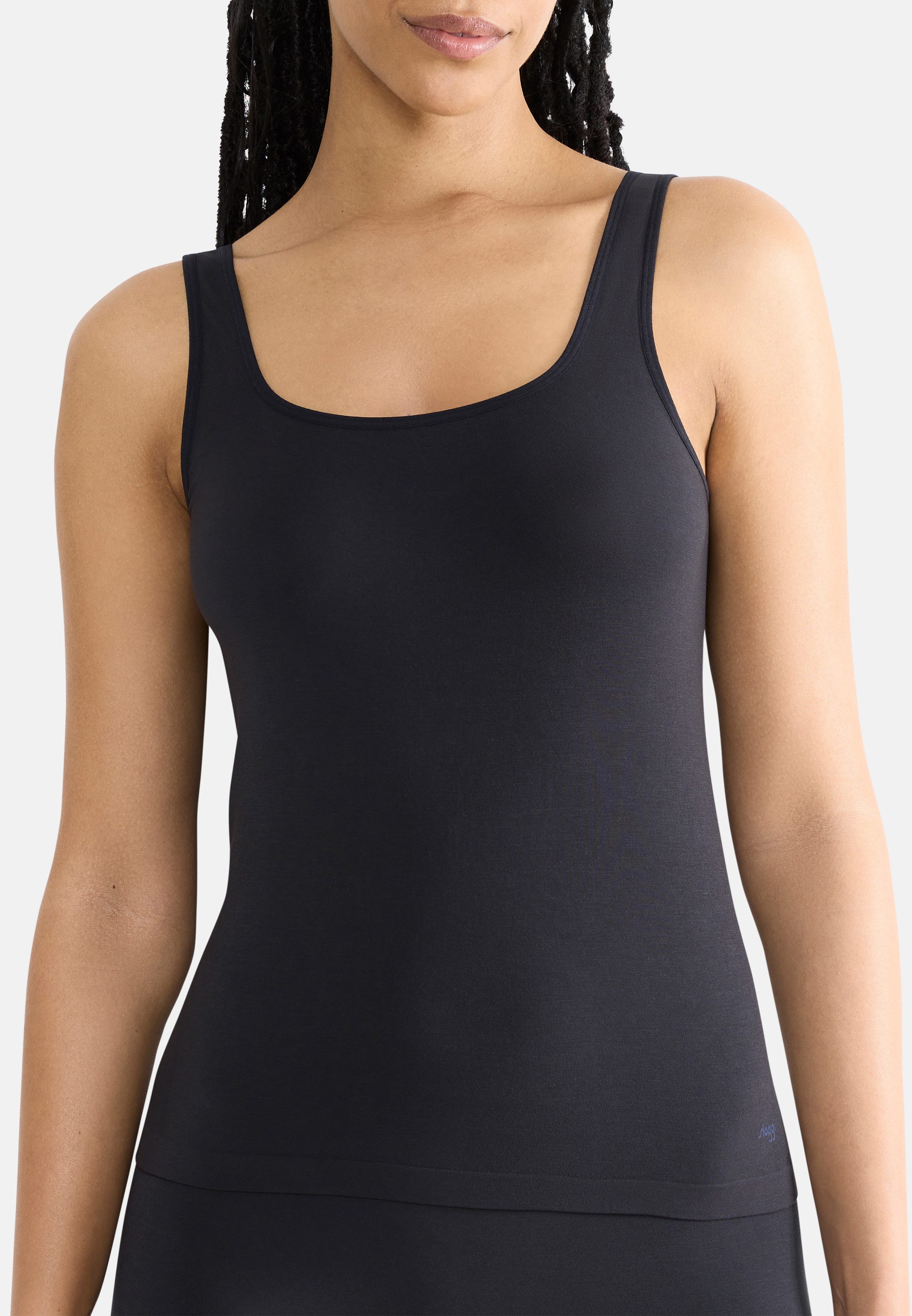 sloggi Unterhemd 3er Pack GO Sense (Spar-Set, 3-St) Unterhemd / Top - Nahtlos - Modernes Design für einen eleganten Look