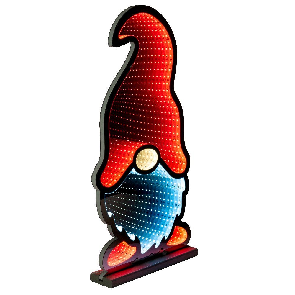 Star-Max LED Fensterbild LED-Weihnachtswichtel mit Infinity Effekt 163 SMD günstig online kaufen