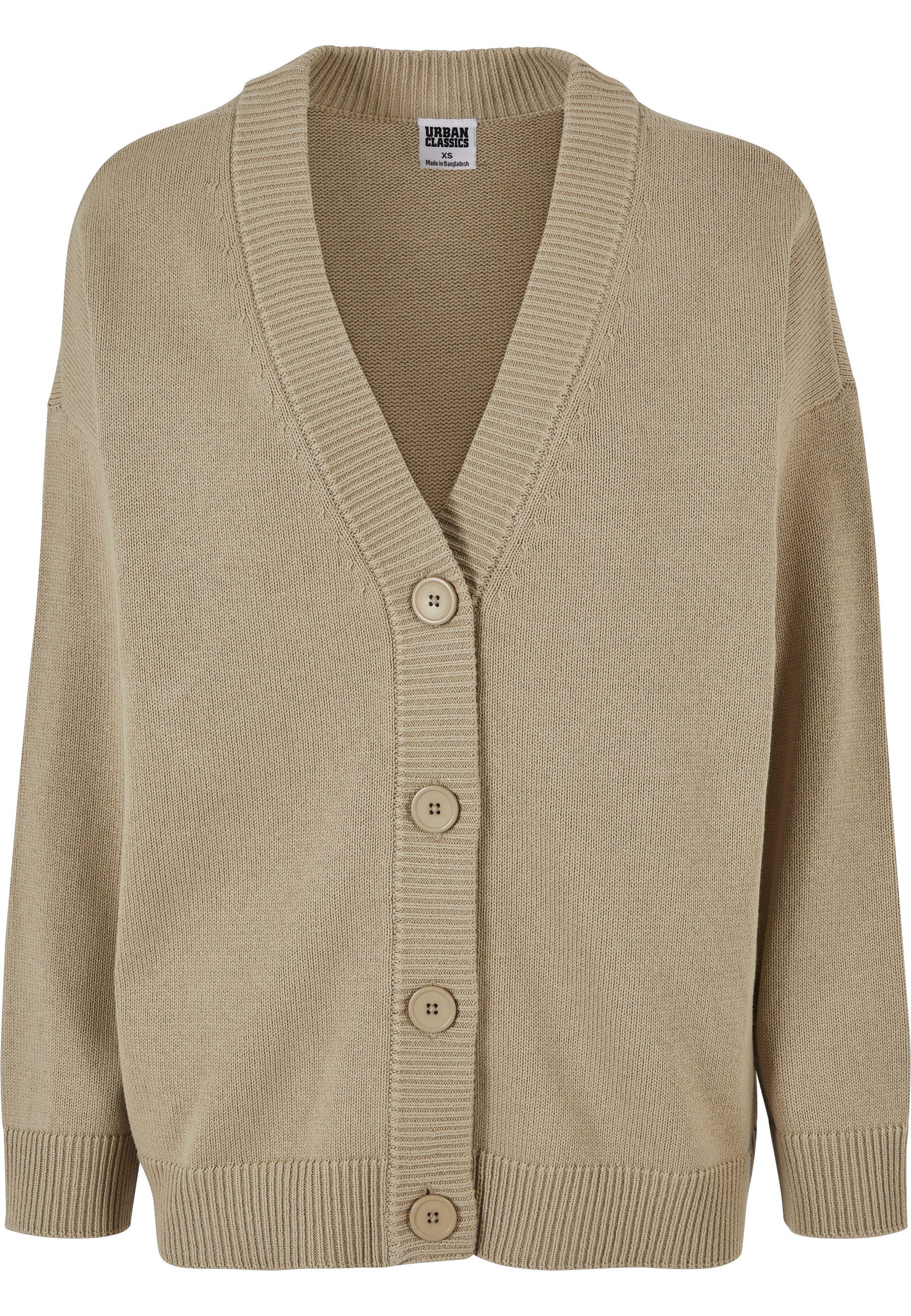 URBAN CLASSICS Strickjacke Urban Classics Damen Ladies Big Oversized Cardig günstig online kaufen