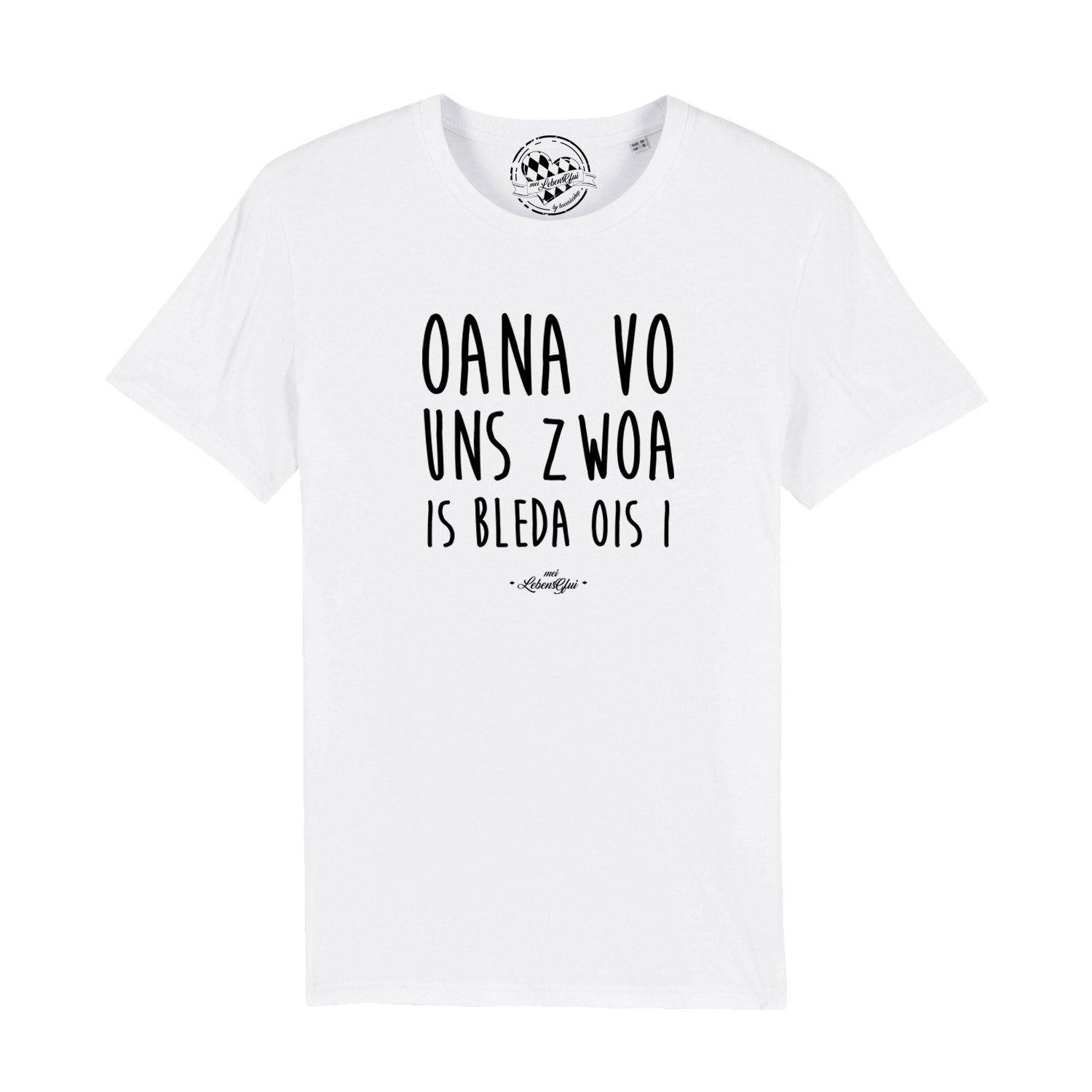 T-Shirt Herren T-Shirt "Oana vo uns zwoa..."