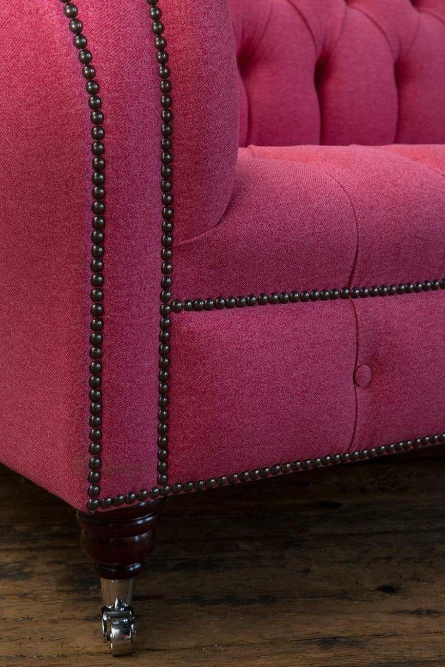 Sitzer Europe Designer in Textil, Sofas 3-Sitzer Couch Polster Pinke XXL Sofa Made Couchen 3 JVmoebel