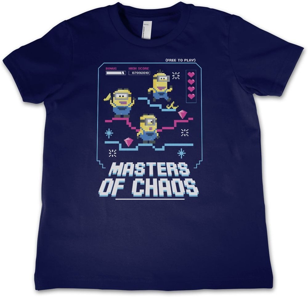 Minions T-Shirt Minions - Masters Of Chaos Kids Tee