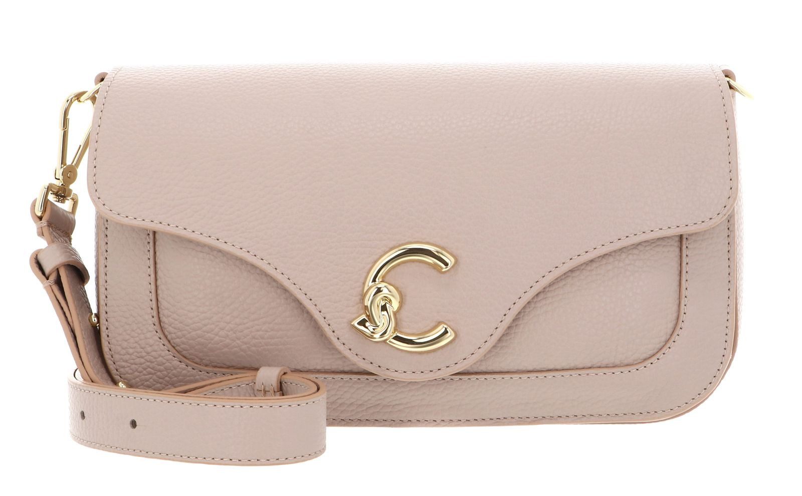 COCCINELLE Schultertasche Handbag Grainy Leather, aus echtem Rindsleder