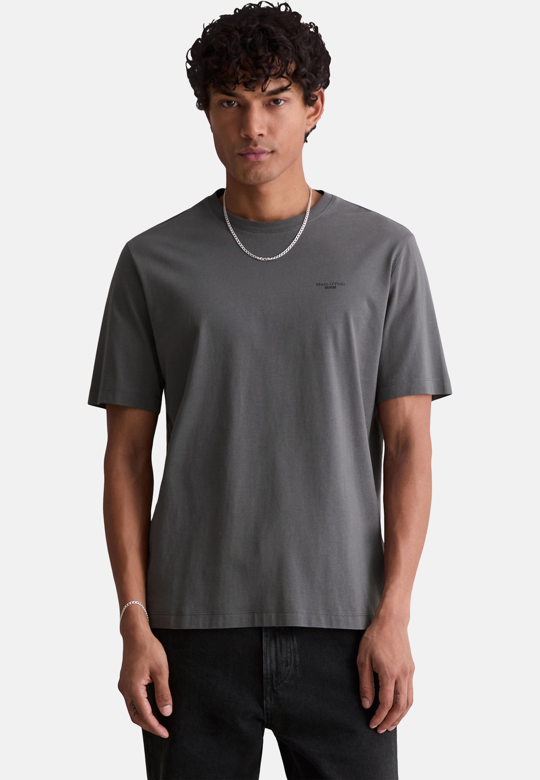 Marc O'Polo DENIM T-Shirt 2er Pack Basic (Spar-Set, 2-tlg) T-Shirt - Baumwolle - Atmungsaktiv - Weiche Baumwolle