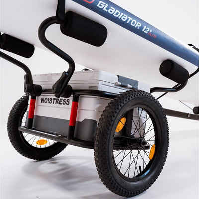 SUP-Board Multifunktions-Fahrrad-Anhänger für SUP, Kajak und Freizeit, Klimaneutral ans Wasser oder zum Einkaufen
