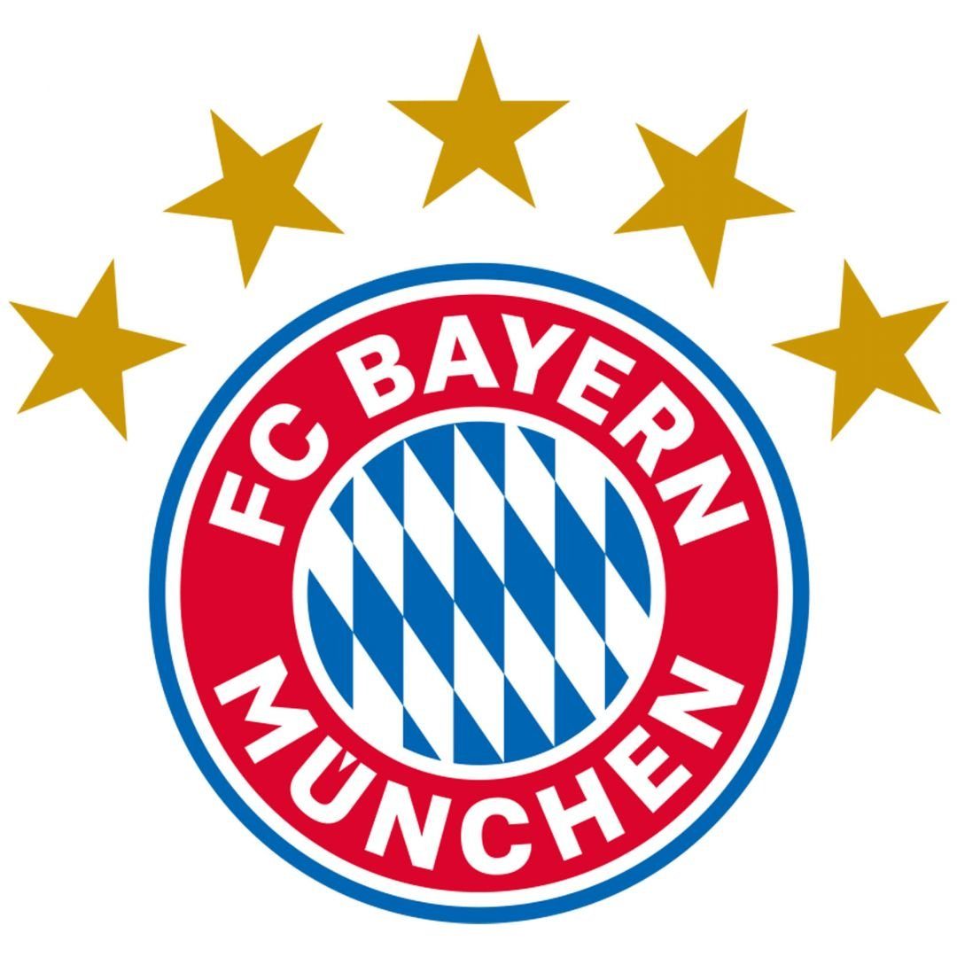 K&L Wall Art Wandtattoo Fußball Wandtattoo FC Bayern München Logo Stern Hier regiert der FCB, Wandbild selbstklebend, entfernbar