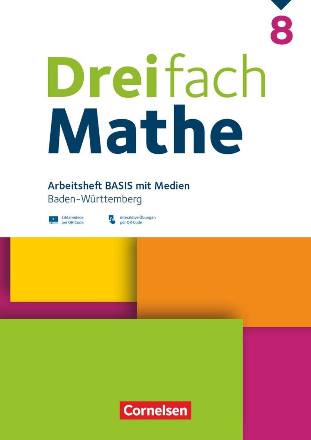 Dreifach Mathe - Baden-Württemberg - 8. Schuljahr / diverse