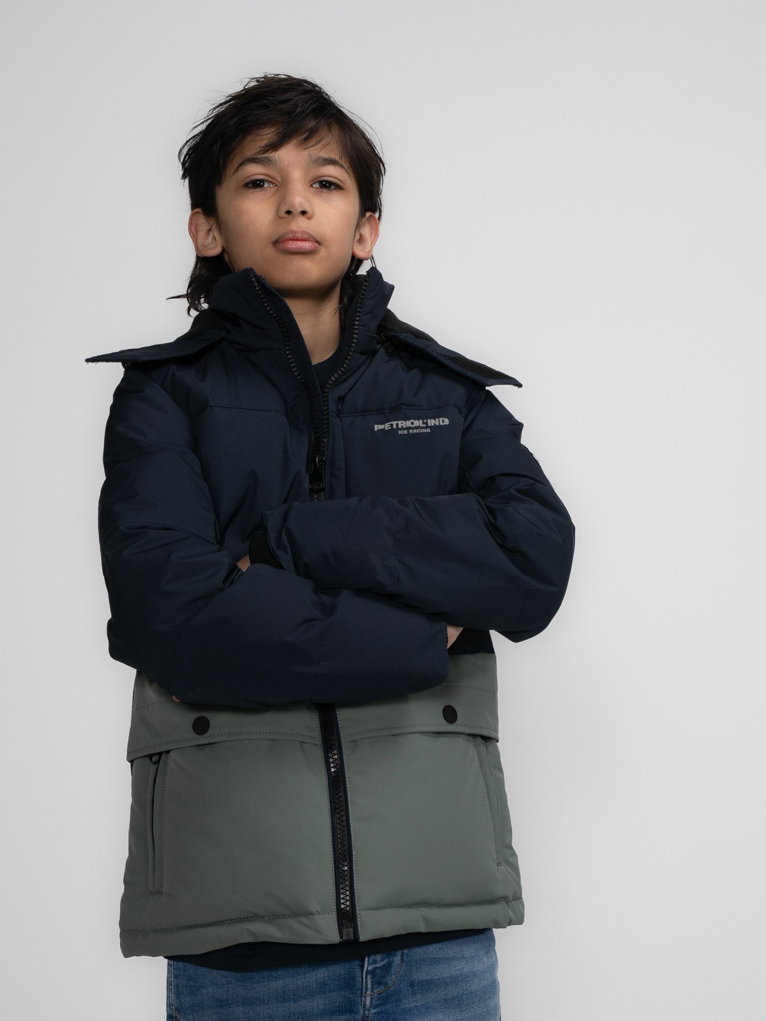Winterjacke Gefütterte Jacke Chicken