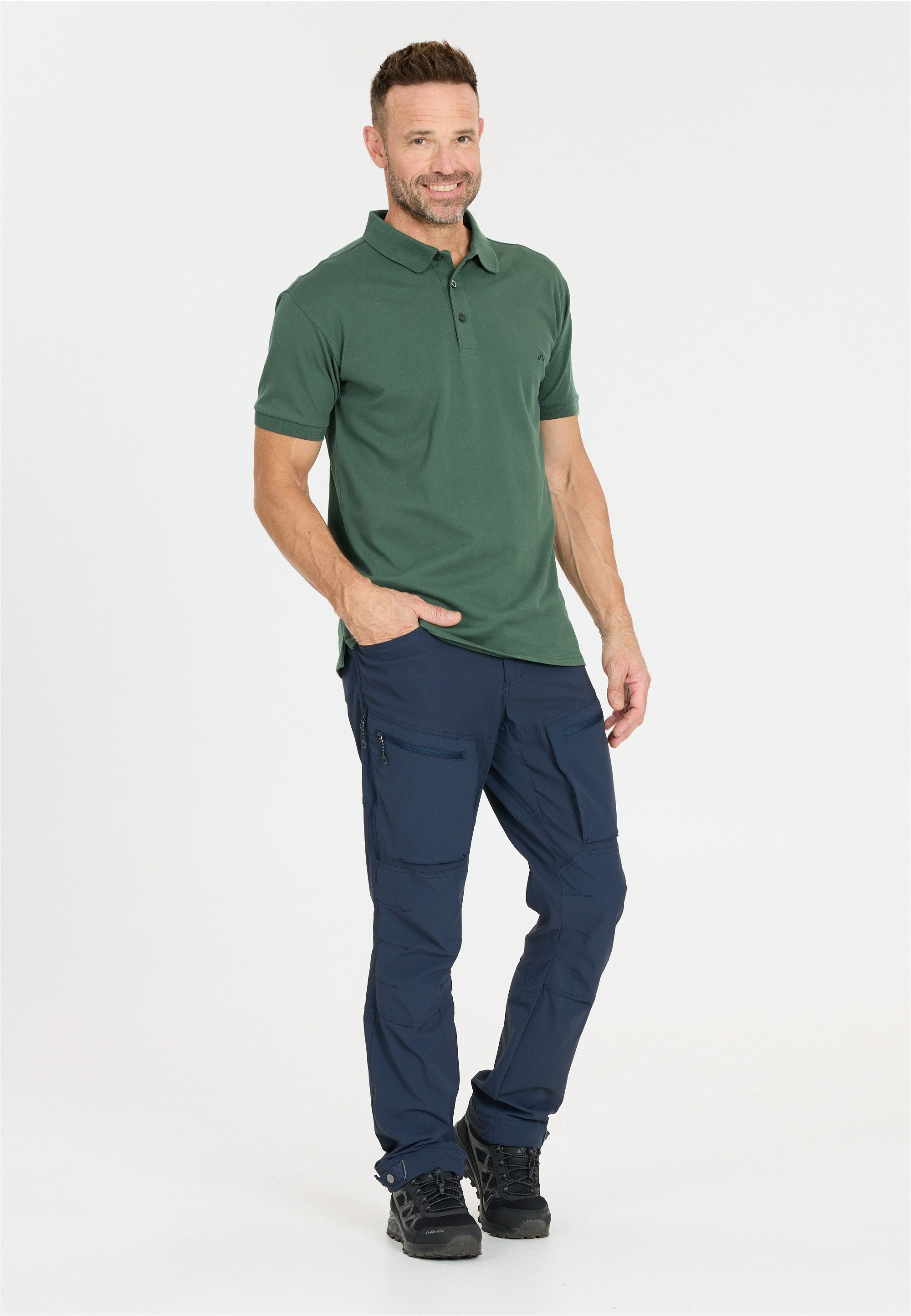 WHISTLER Langarm-Poloshirt Jamero Komfort