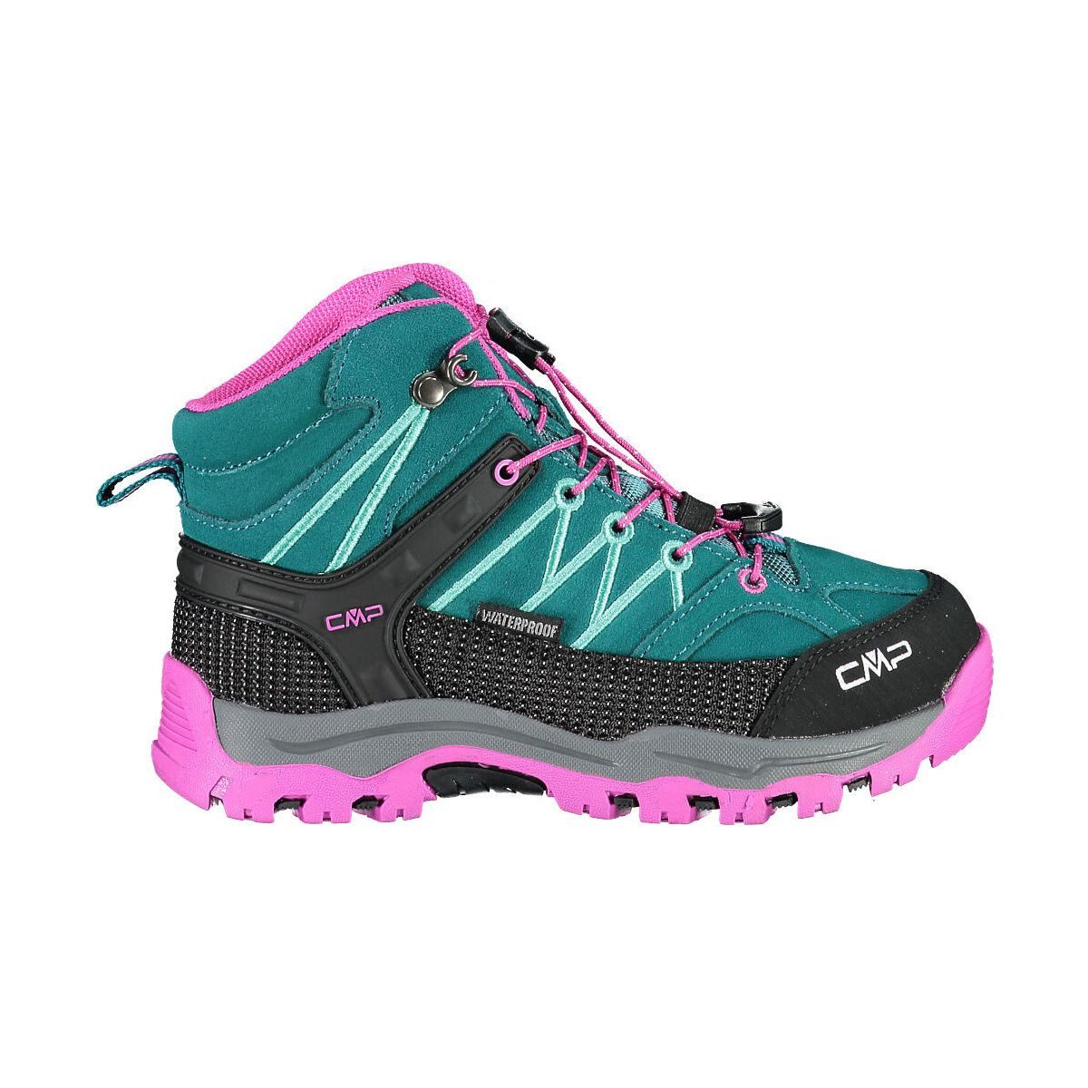 CMP Kids Rigel Mid WP Trekking Shoes Hikingschuh Hochwertige, wasserdichte Trekkingschuhe für Kinder mit optimalem