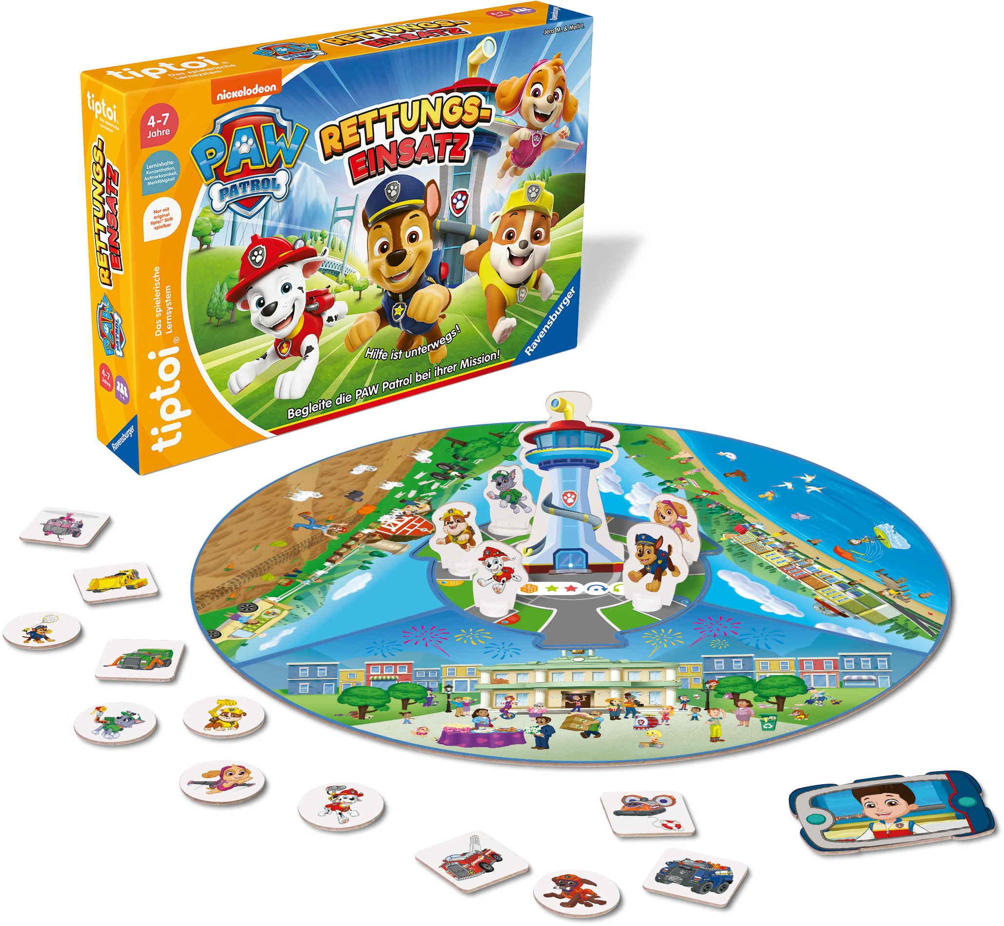 Ravensburger Spiel tiptoi Lernspiel PAW Patrol Rettungseinsatz 00202 – Bild 3 von 3