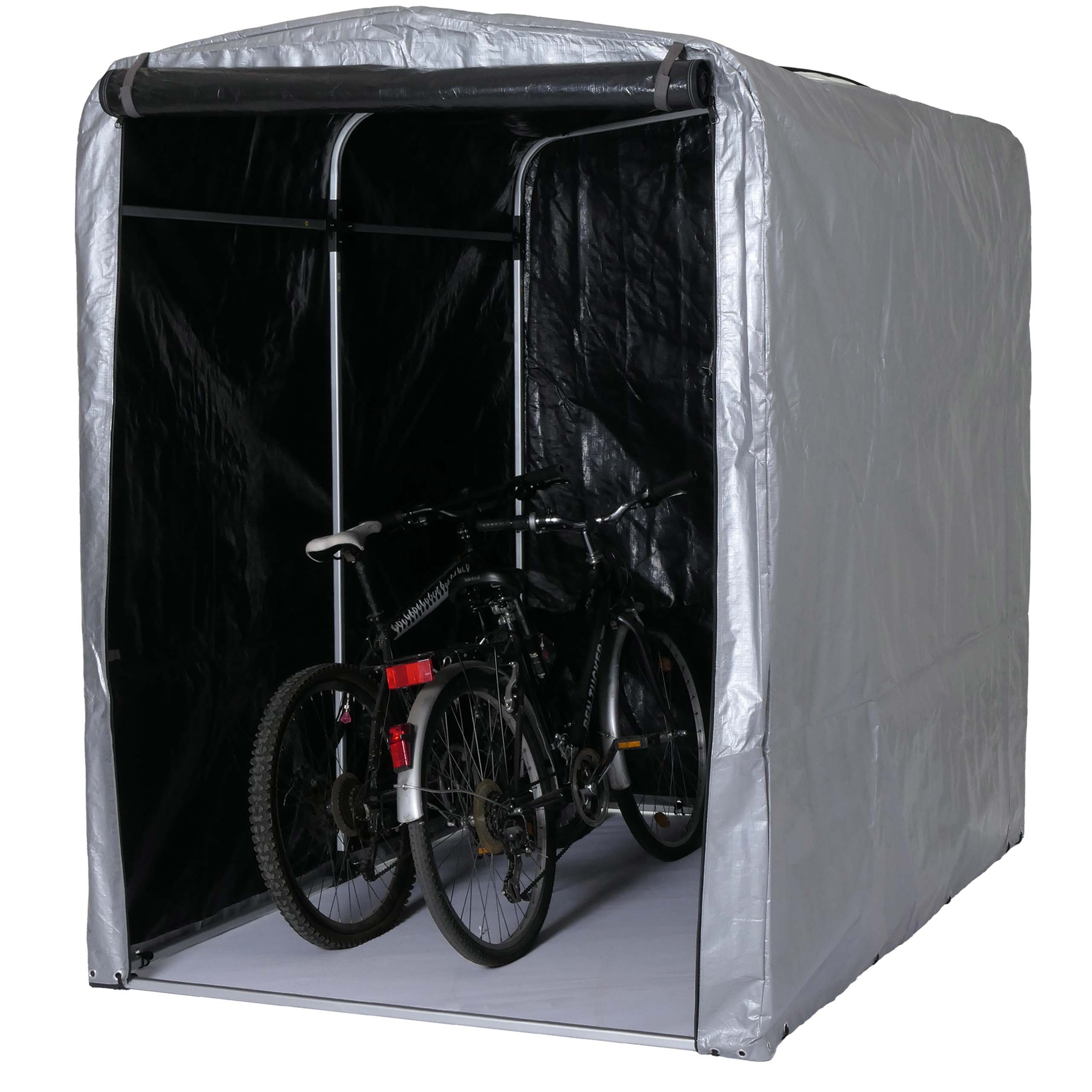 MCW Fahrradbox MCW-N61-157F, Inklusive Fixierzubehör für weichen und harten Untergrund