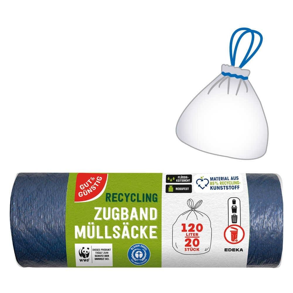 Gut & Günstig Müllbeutel GUT&GÜNSTIG Müllbeutel RECYCLING