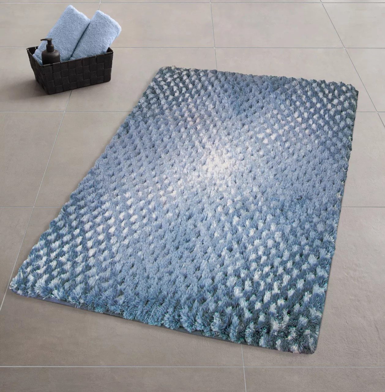 Kleine Wolke Badematte Badteppich Cory, fußbodenheizungsgeeignet, günstig online kaufen