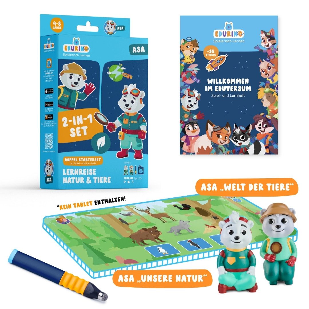 Edurino Lernspielzeug Bundle - Starterset Asa 1 & 2 - Unsere Natur, Welt de günstig online kaufen