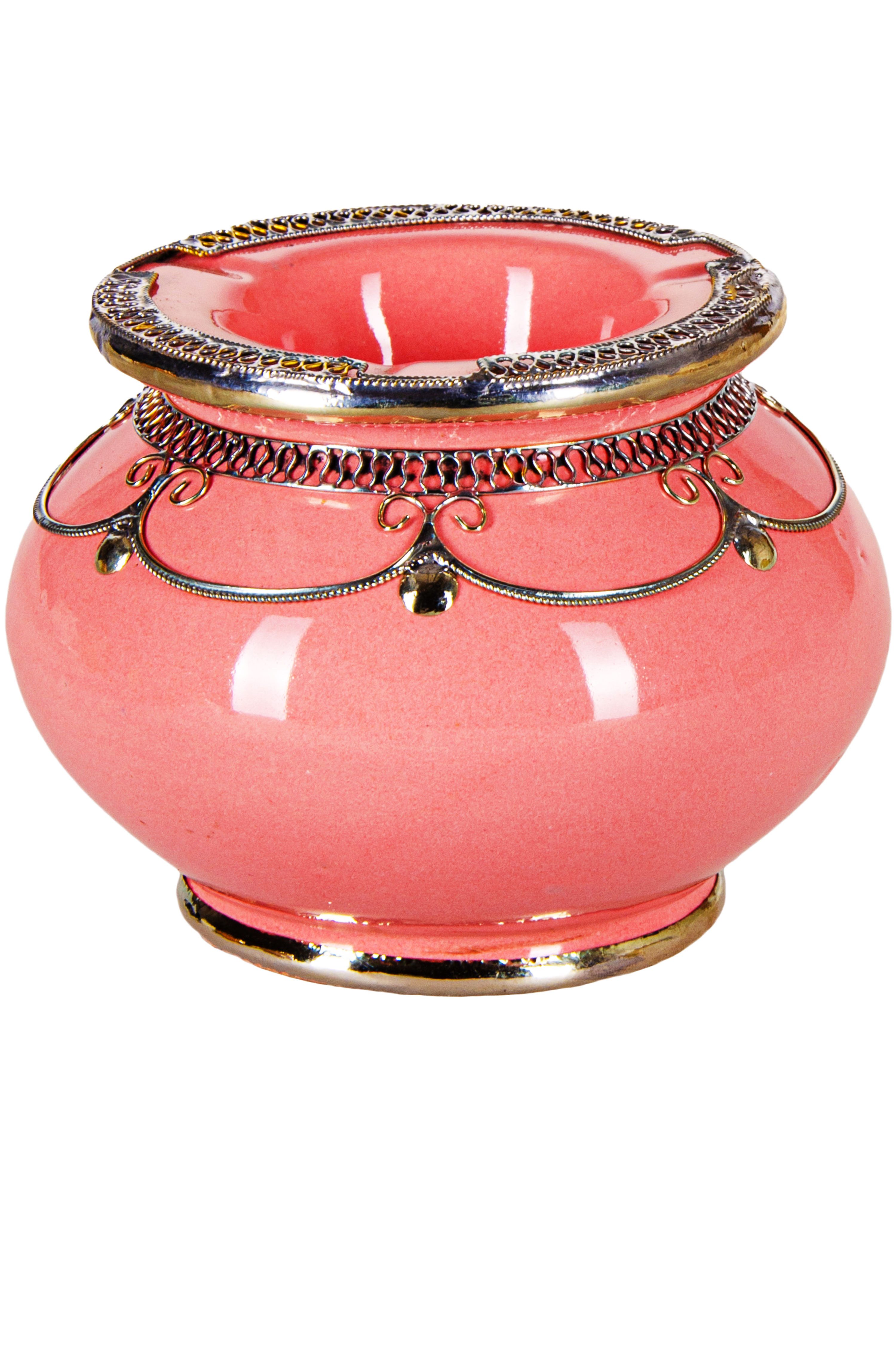 Marrakesch Orient & Mediterran Interior Пепельницы Marokkanischer Пепельницы Miranda - Rosa, Handarbeit