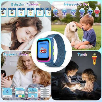 ELEJAFE Smartwatch (Andriod iOS), Multifunktions Kinder Spiele Kamera und mehr