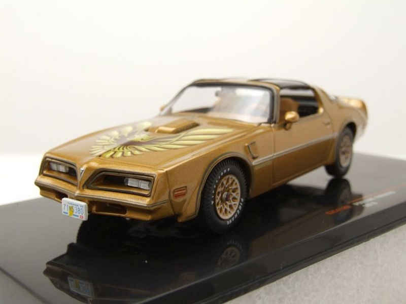 ixo Models Modellauto Pontiac Firebird Trans Am 1978 gold Modellauto 1:43 ixo models, Maßstab 1:43