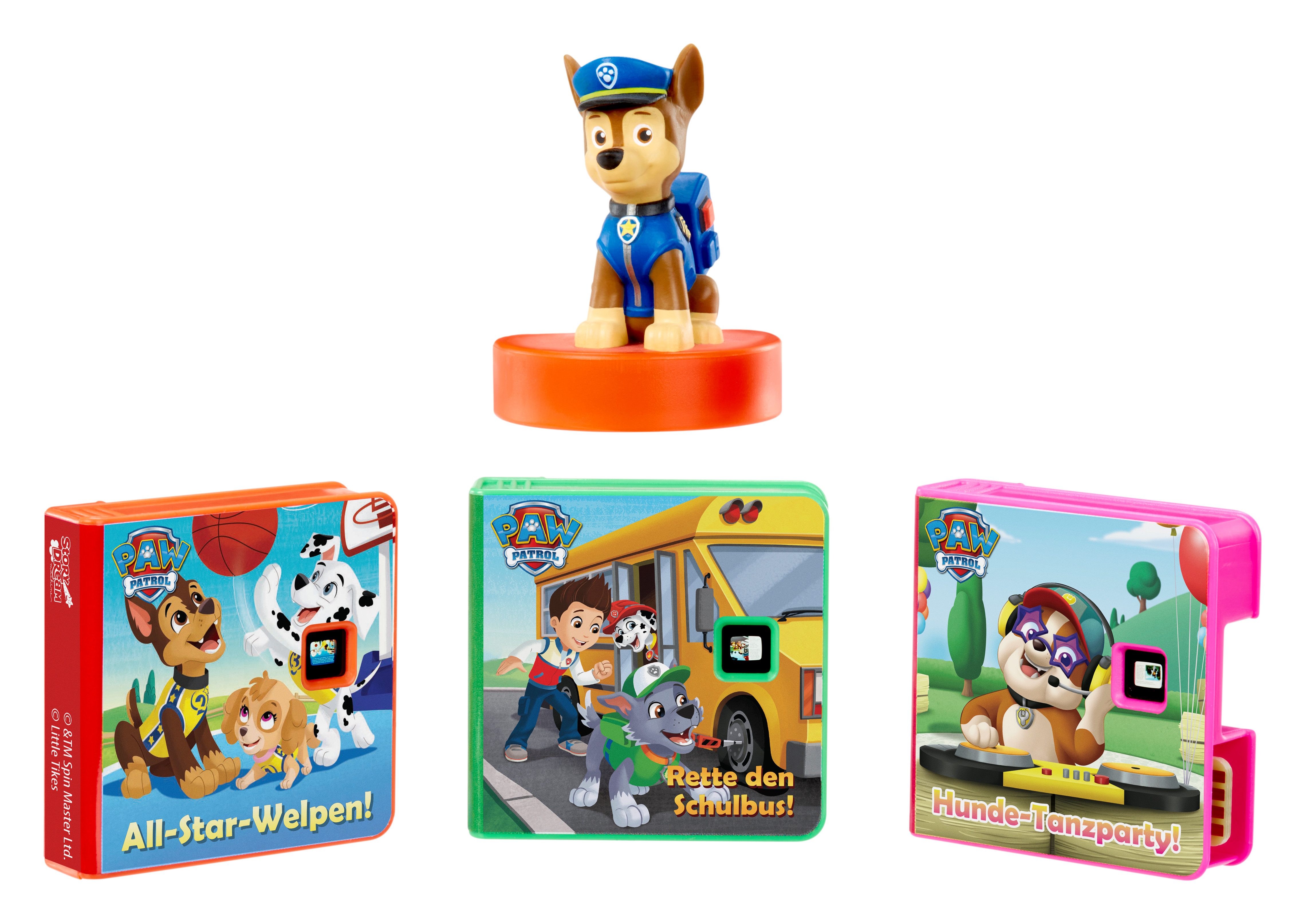 Little Tikes® Hörspiel Story Dream Machine, Paw Patrol inkl. Helden-Kollektion, (Set, 5-St), Kinderprojektor, inkl. 3 Kassetten mit Geschichten von PAW Patrol – Bild 2 von 5