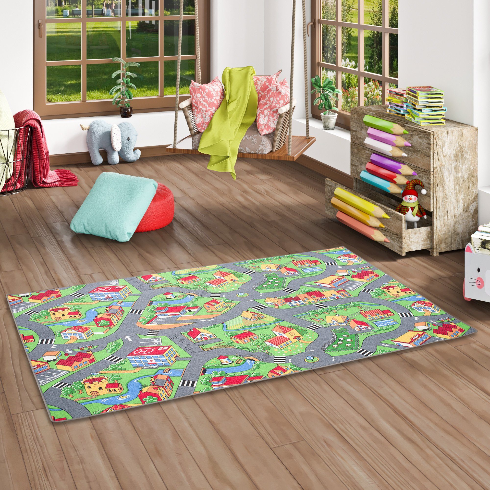 Snapstyle Kinderteppich Kinder Spiel Teppich Little günstig online kaufen