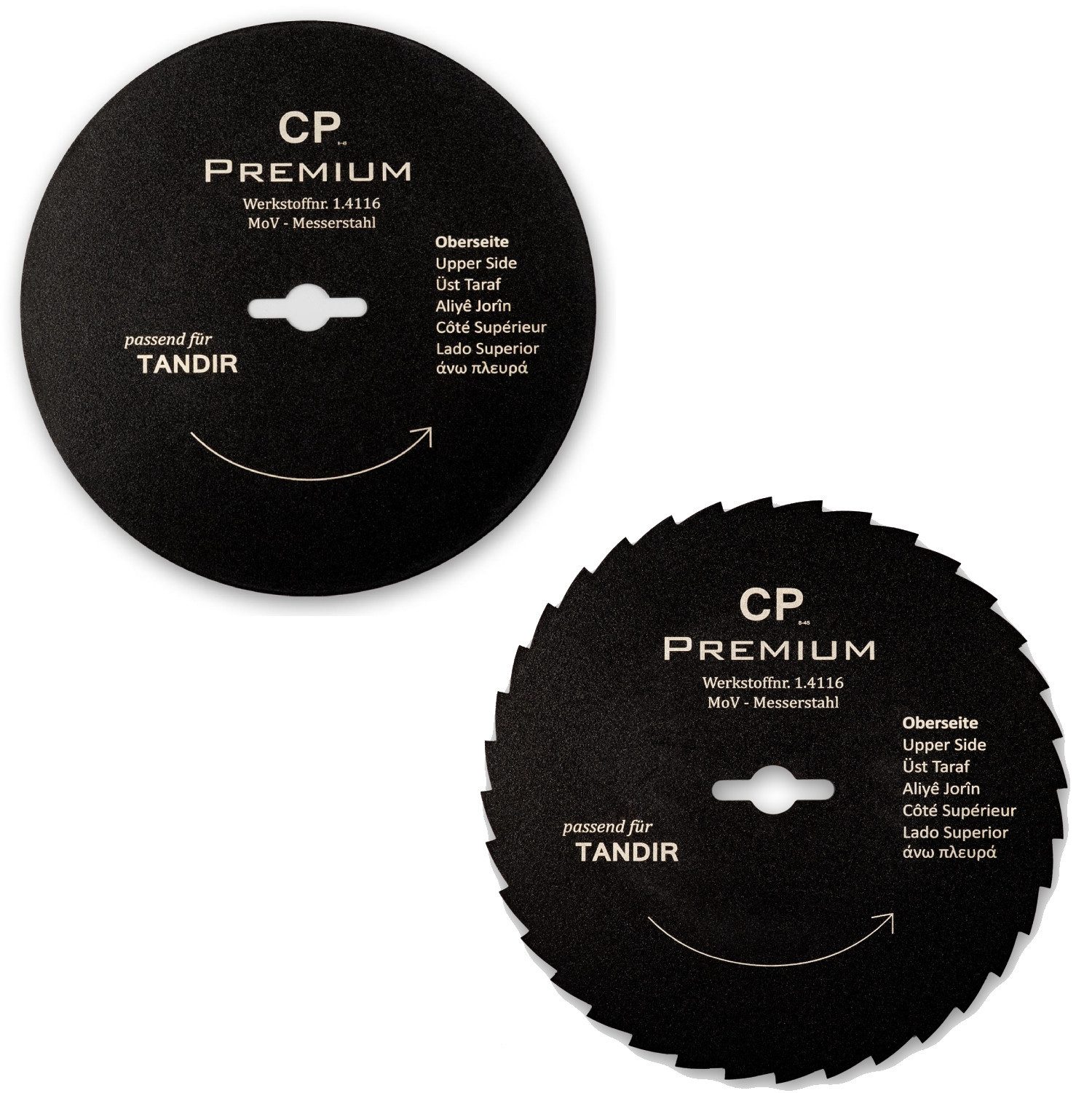 Gastronics Dönergrill Kreismesser für Tandir 120 Teflon Dönermesser / Gyrosmesser