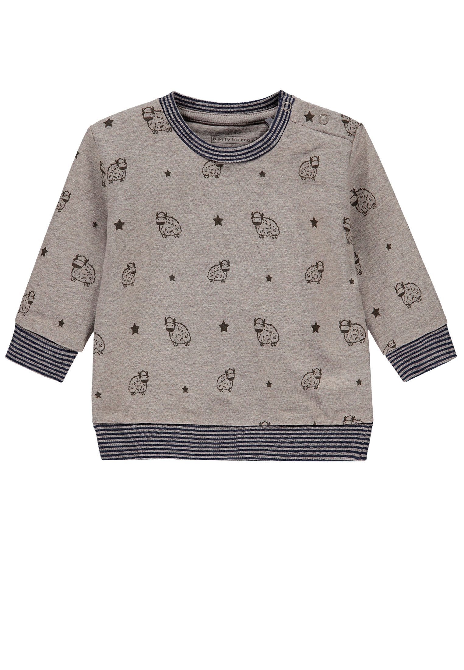 Bellybutton Sweatshirt Sweatshirt (1-tlg) Sweatshirt “Little Yak” – Kuscheliges Langarmshirt für Kleinkinder