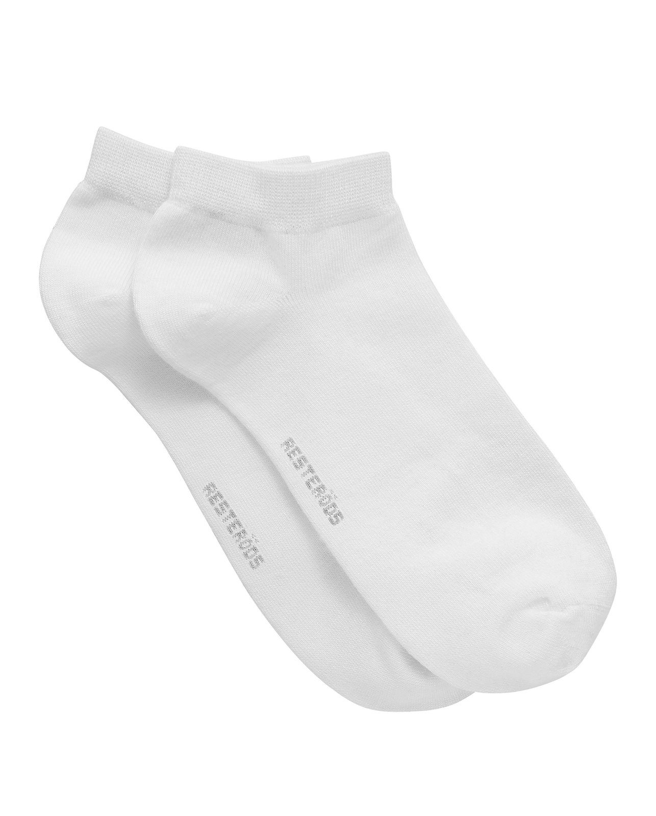 Resteröds Sneakersocken 5er Pack Bamboo Sneaker Socks (Vorteilspack, 5 Paar) Weiß
