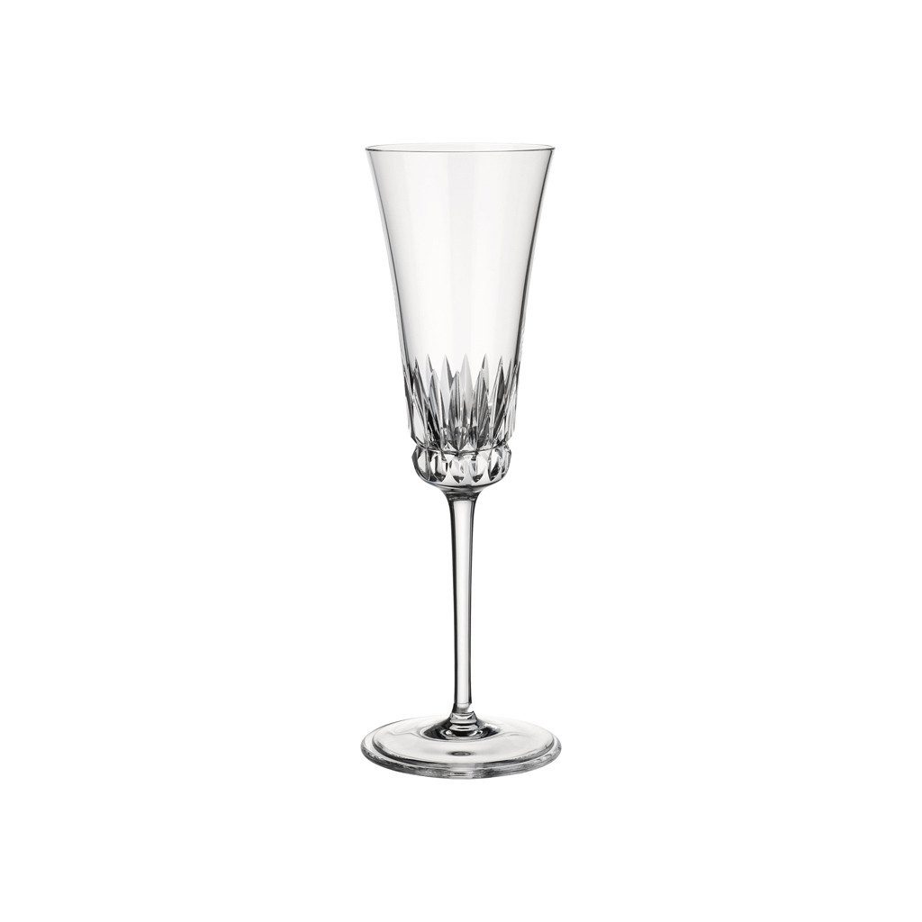 Villeroy & Boch Signature Sektglas GrandRoyal Sektkelch, 2-tlg., Glas, Kristallglas, 2 Stck, spülmaschinenfest
