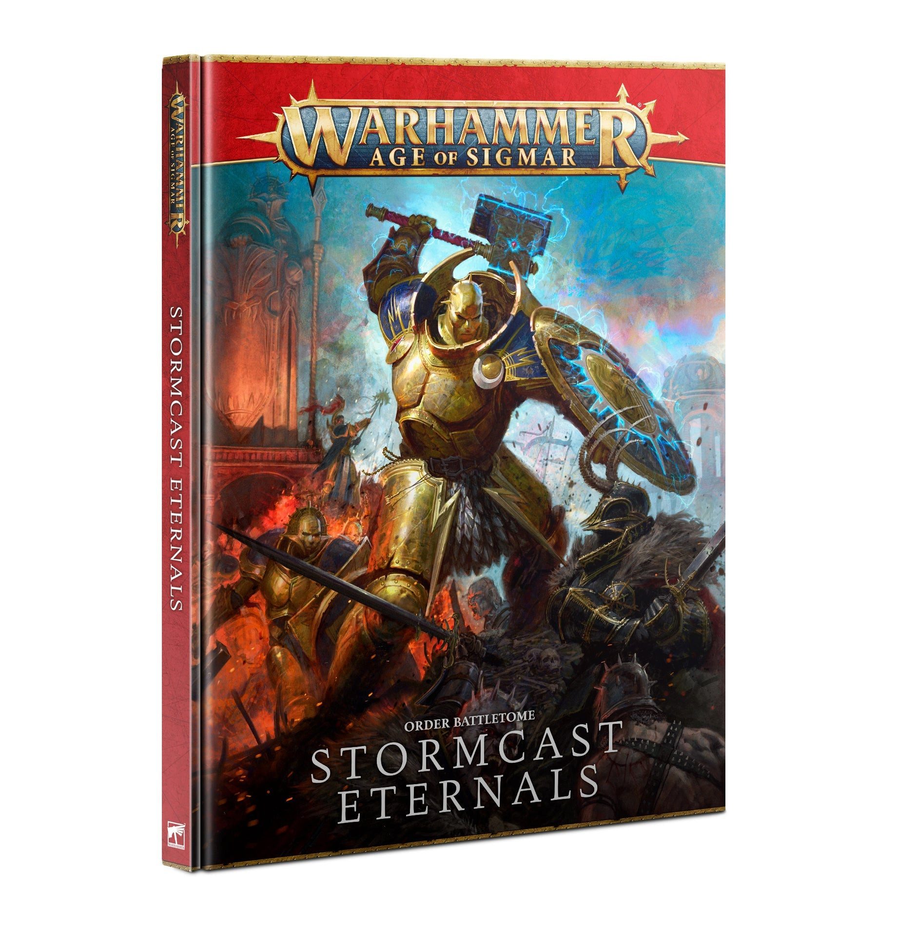 Spielfigur Warhammer Age of Sigmar Battletome Stormcast Eternals Englisch
