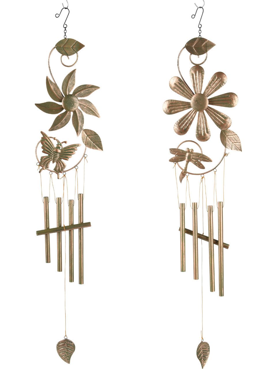 Kaemingk Windspiel Kaemingk Windspiel Blumen Eisen braun 85 cm