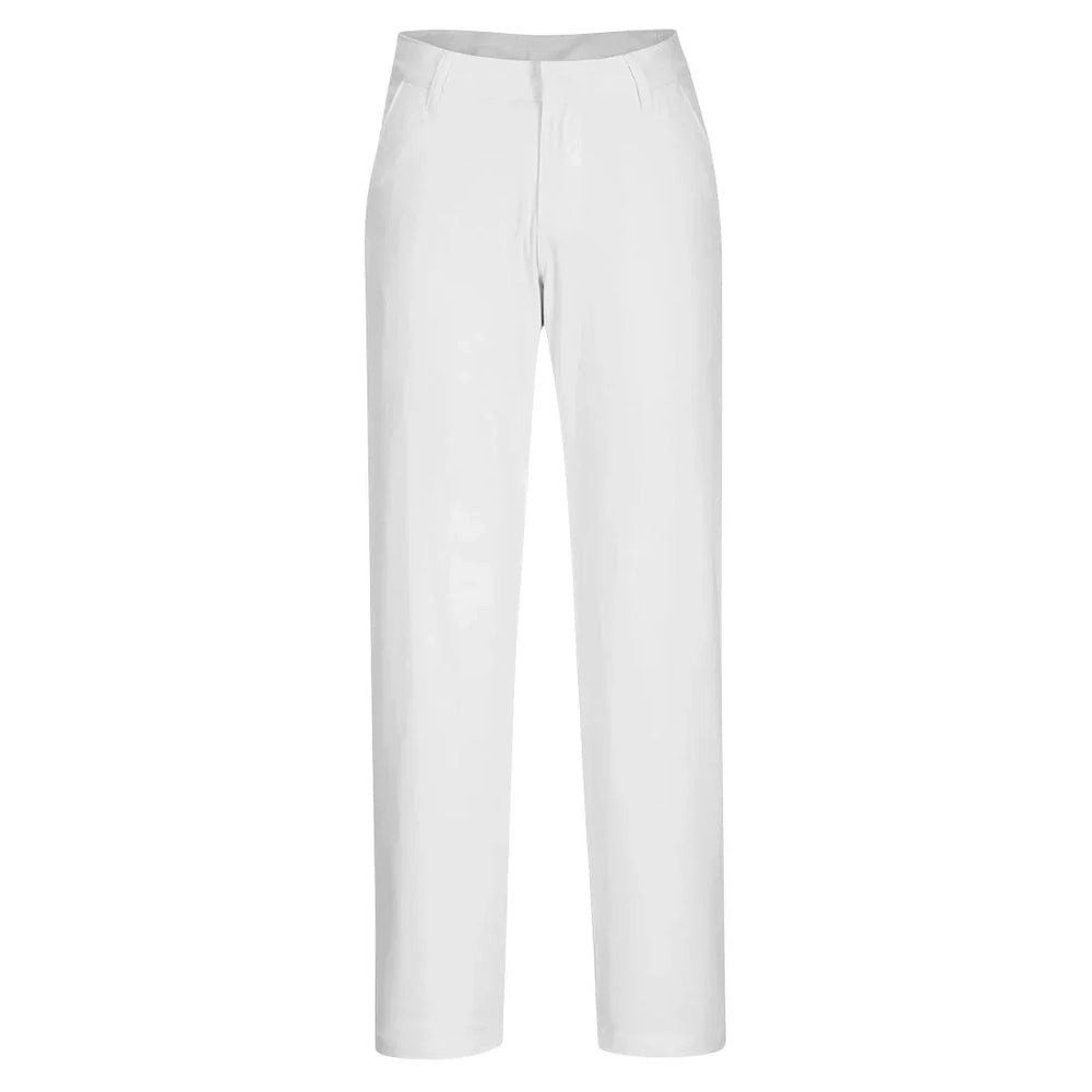 Portwest Arbeitshose Portwest Damen Slim Chino-Hose S235 Weiß