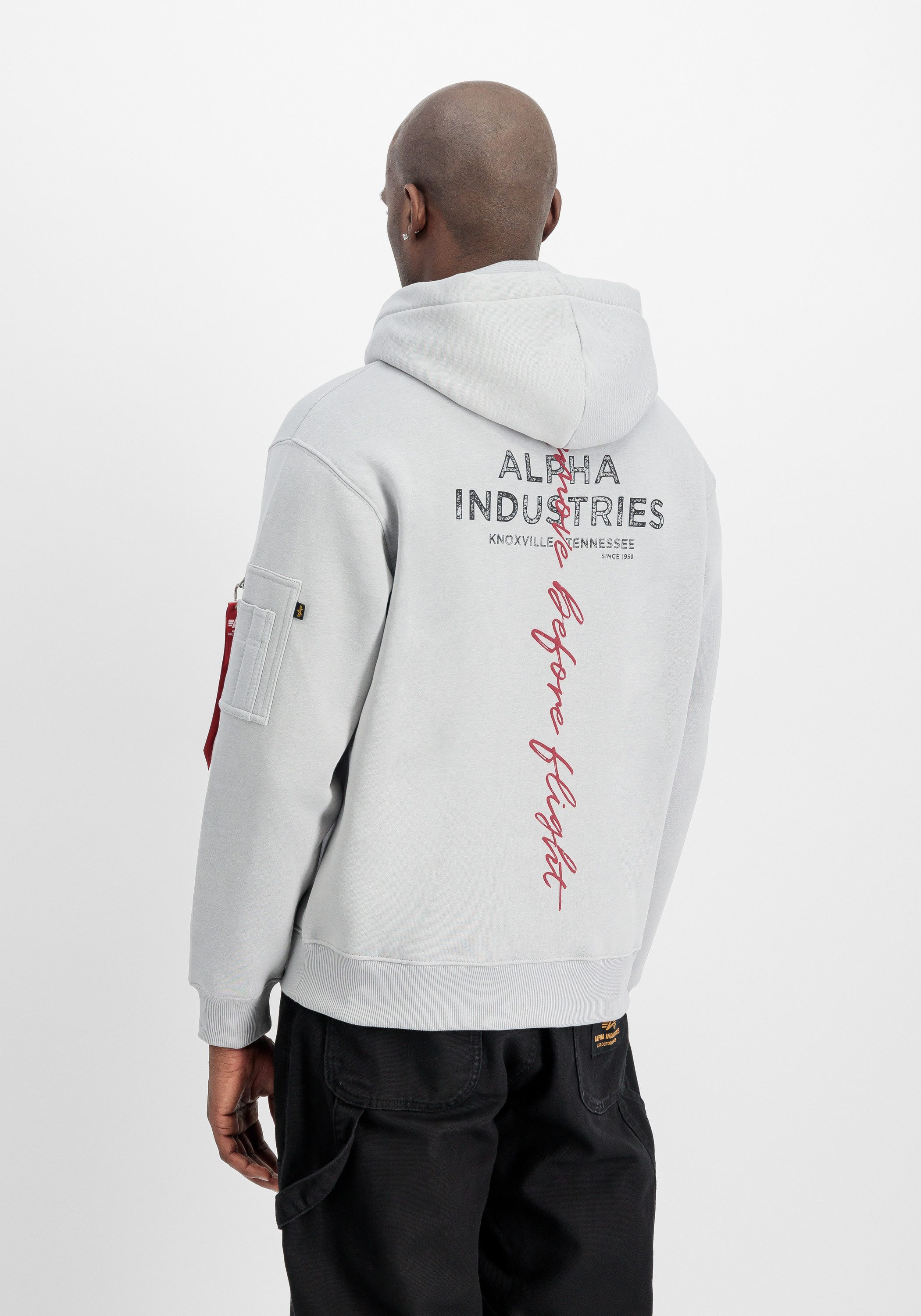 Alpha Industries Hoodie Signature Backprint Hoodie