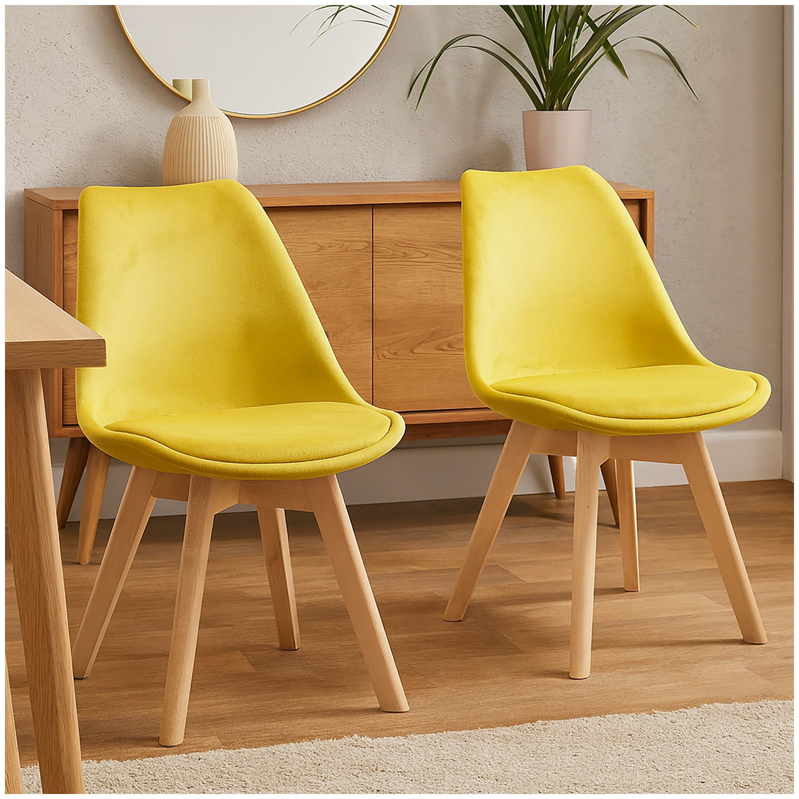 HTI-Living Esszimmerstuhl 2er Set Design-Stühle Atlanta günstig online kaufen