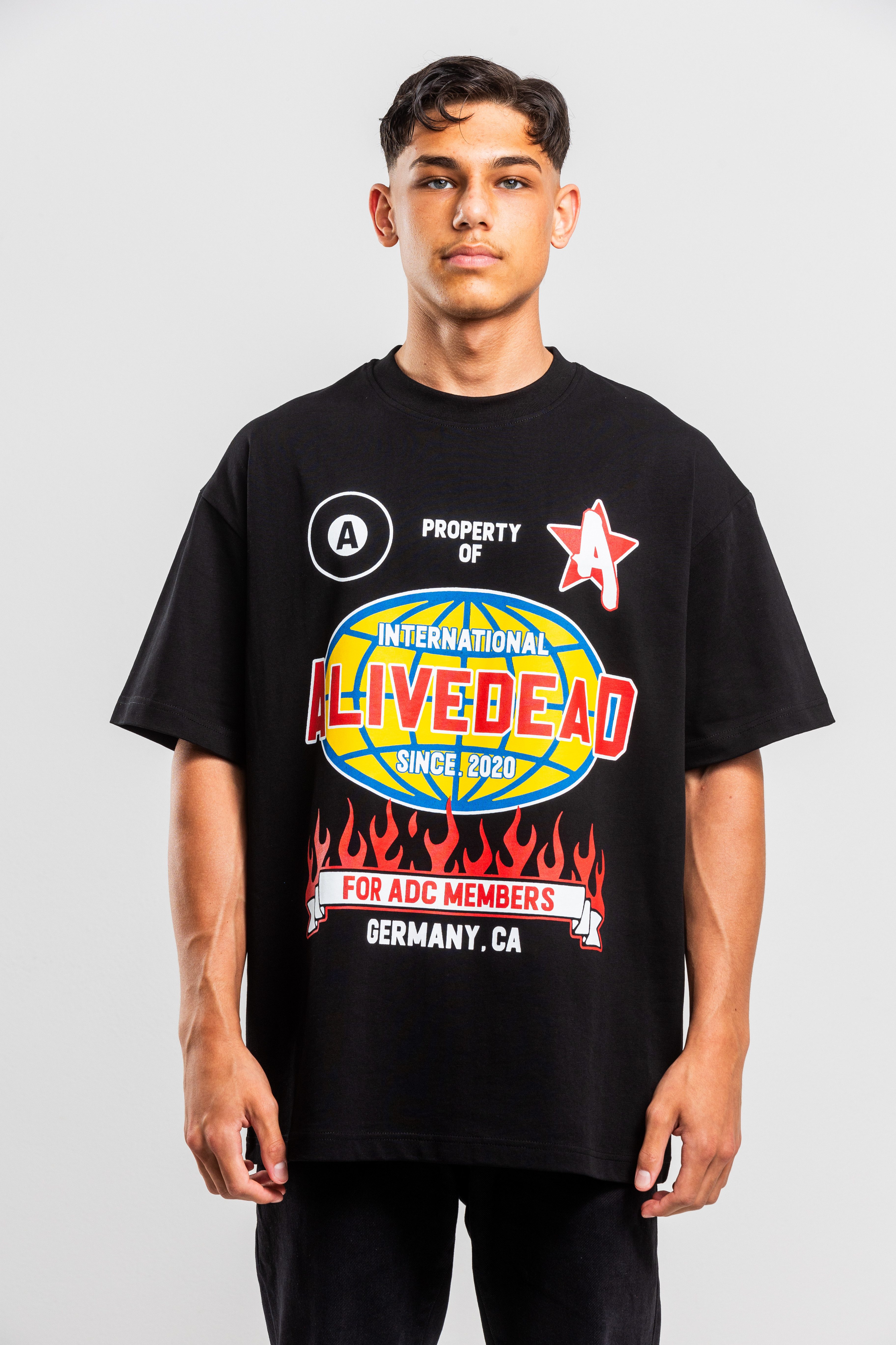 Alive Dead Oversize-Shirt Alive Dead- 247 günstig online kaufen