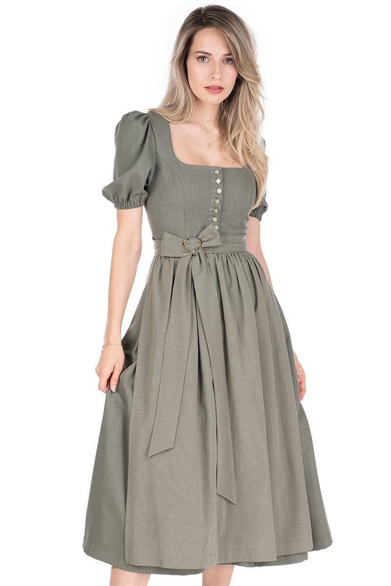 Madame Marie Dirndl Midi Dirndl 2tlg. - ALISORA - salbei günstig online kaufen