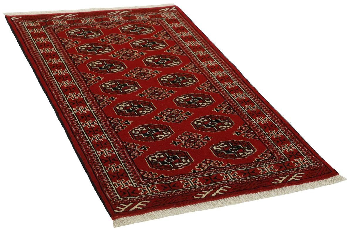 Orientteppich rechteckig, Nain 85x134 Trading, / Höhe: Turkaman Orientteppich mm Perserteppich, 6 Handgeknüpfter