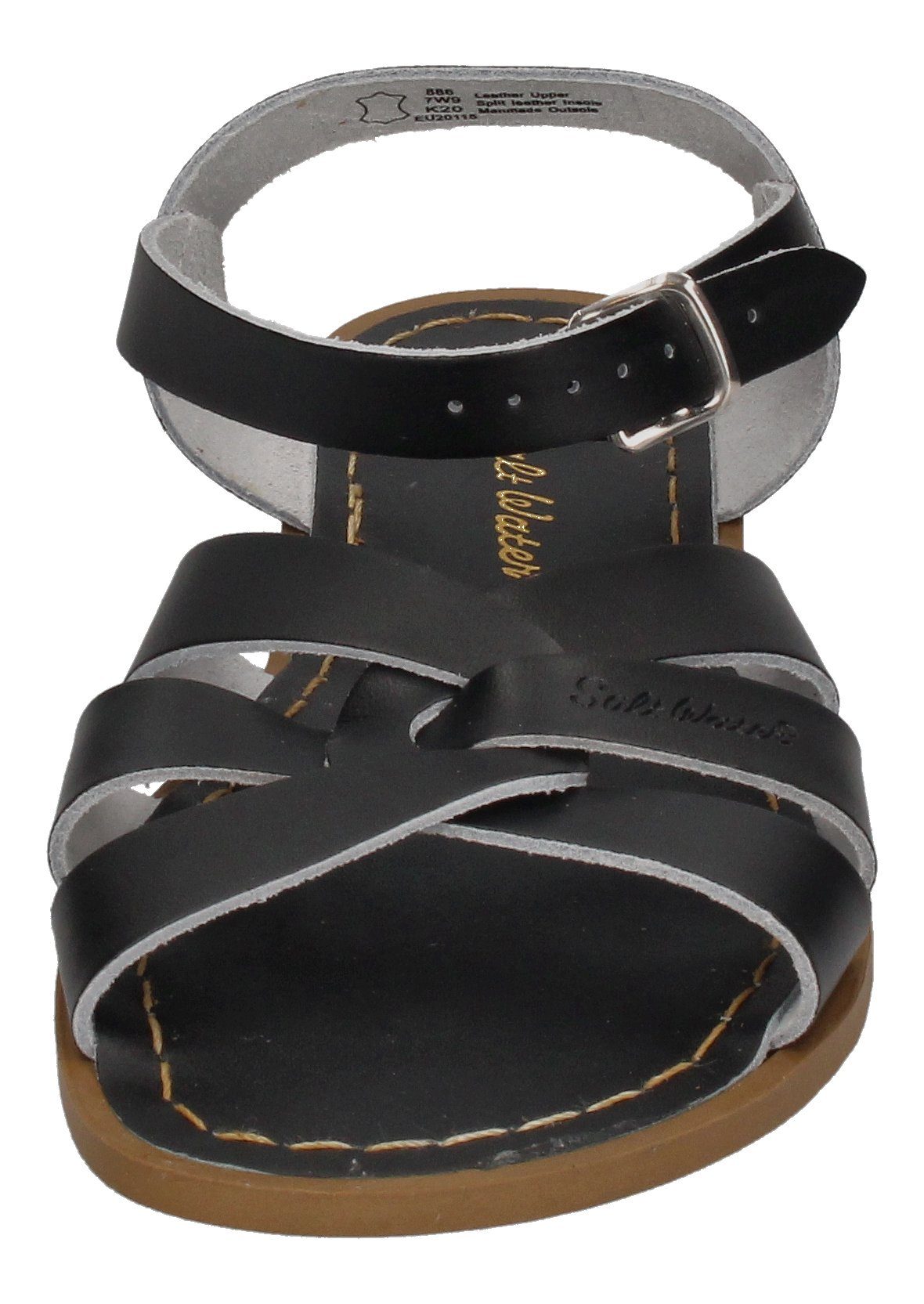 Schuhe Sandaletten Salt Water ORIGINAL 886 Riemchensandalette Black