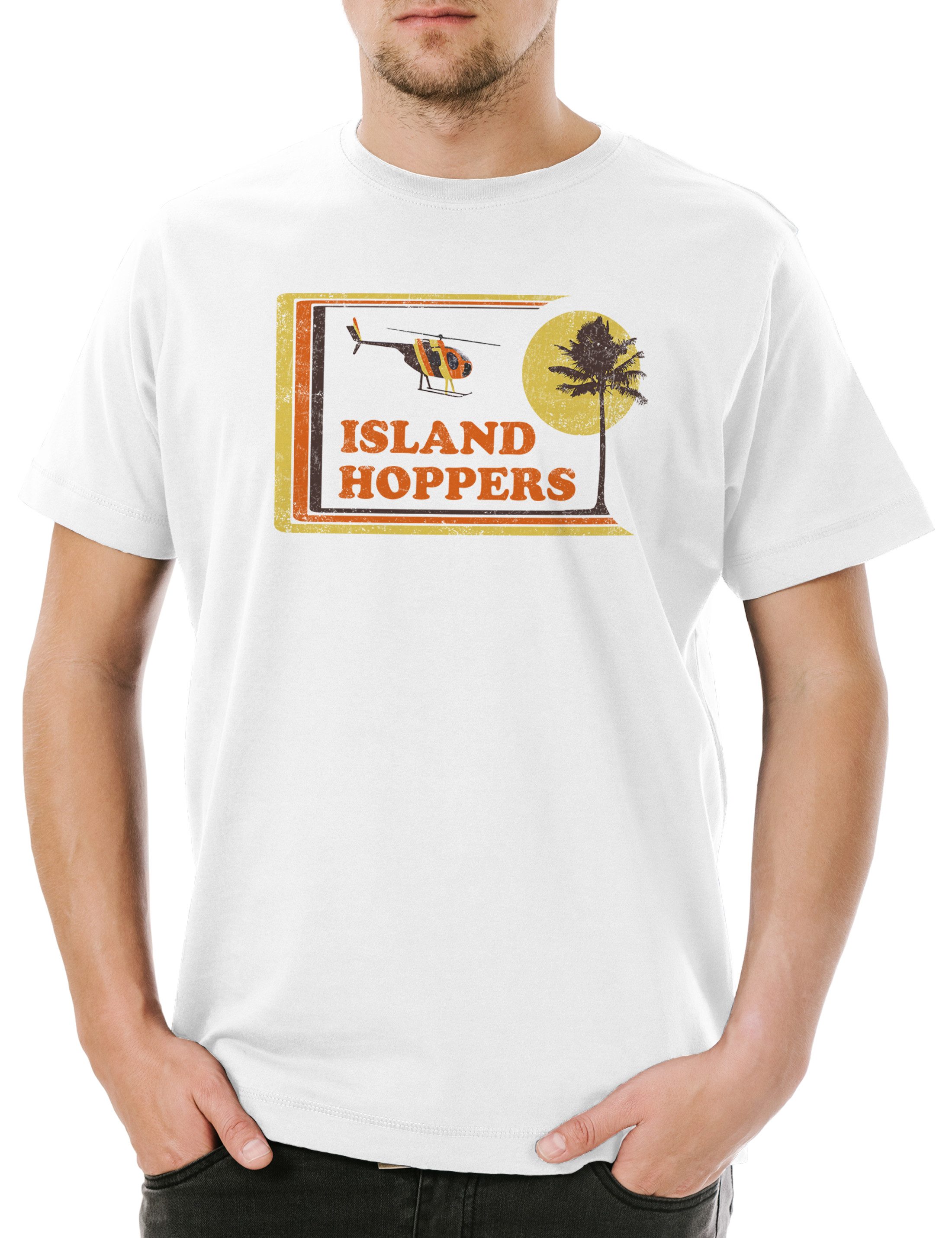 Urban Backwoods Print-Shirt Island Hoppers Hawaii günstig online kaufen
