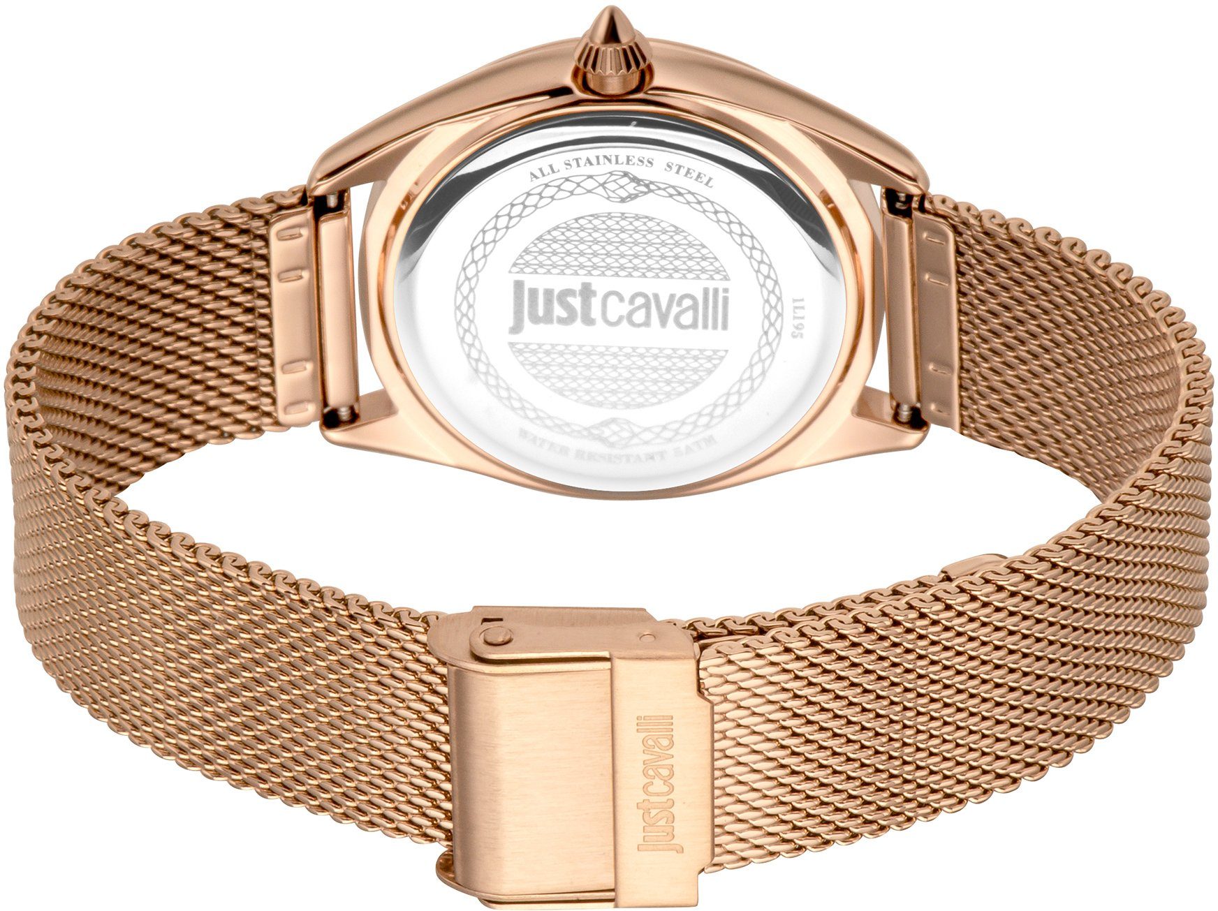 Time Just 2, Cavalli JC 2-tlg., Armband) PRESTIGIO (Set, mit JC1L195M0245, Quarzuhr