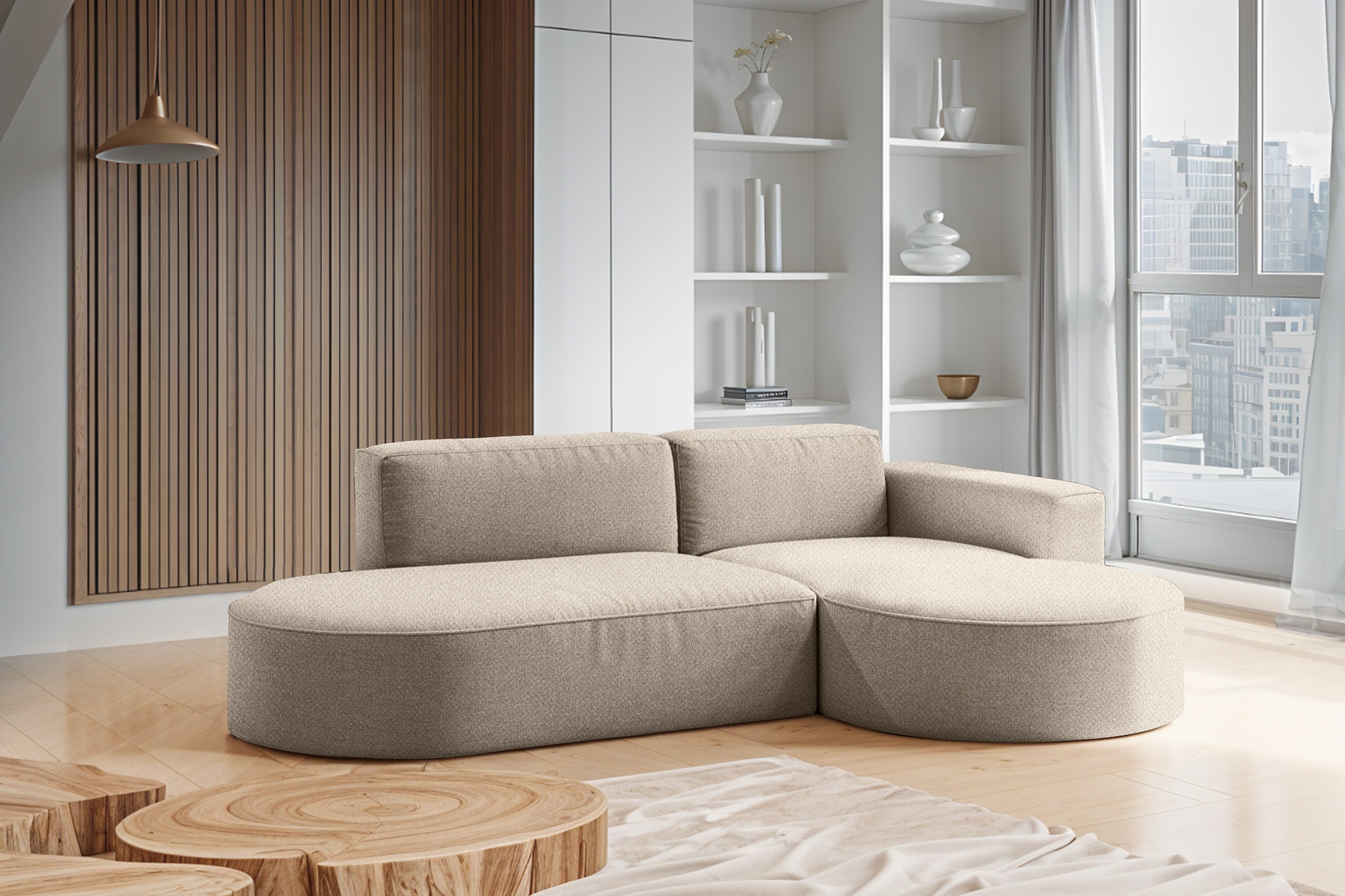 Kaiser Möbel Ecksofa Modernes L-förmiges Designer günstig online kaufen